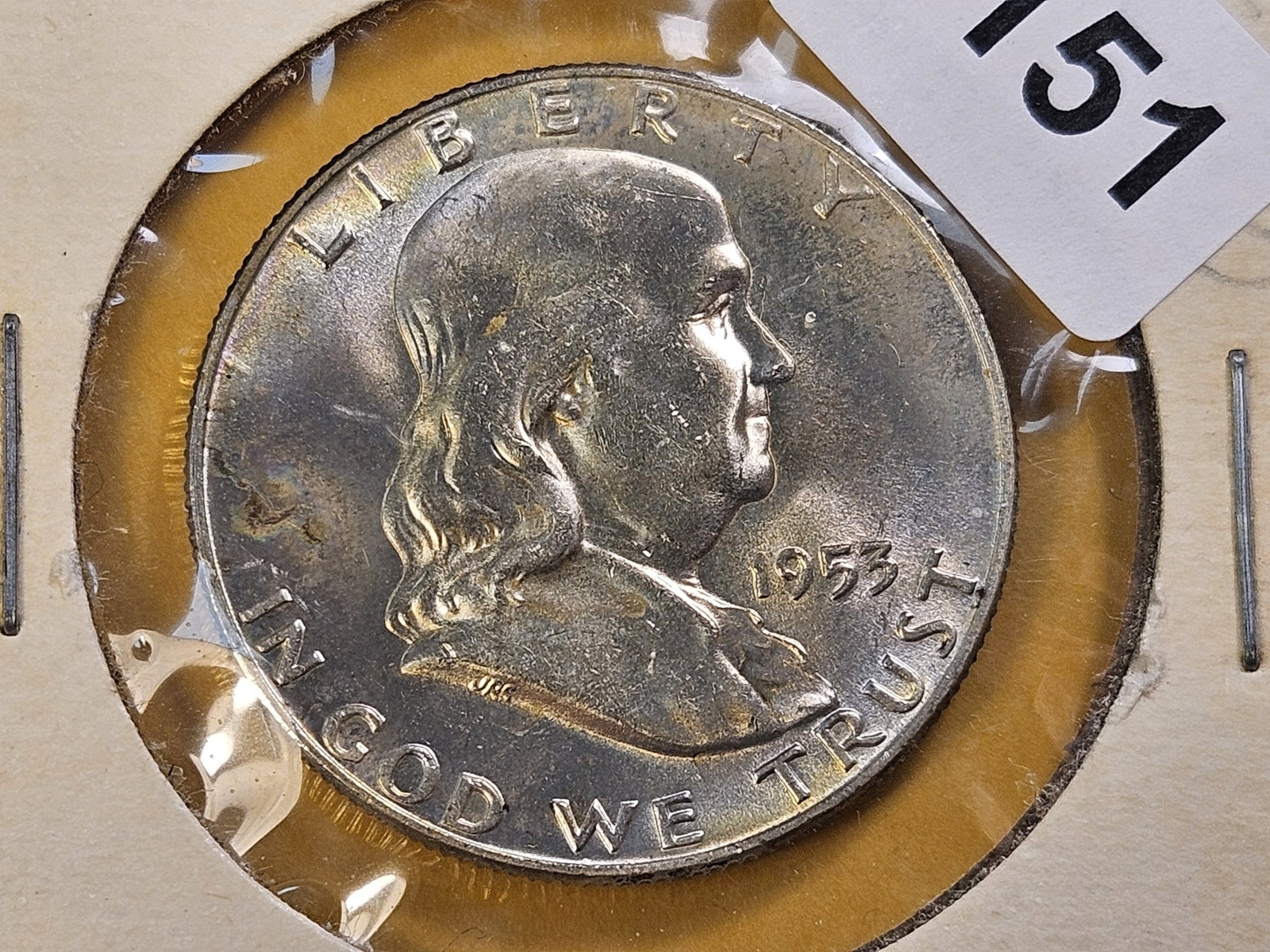 Four United States Silver Half Dollars - 2