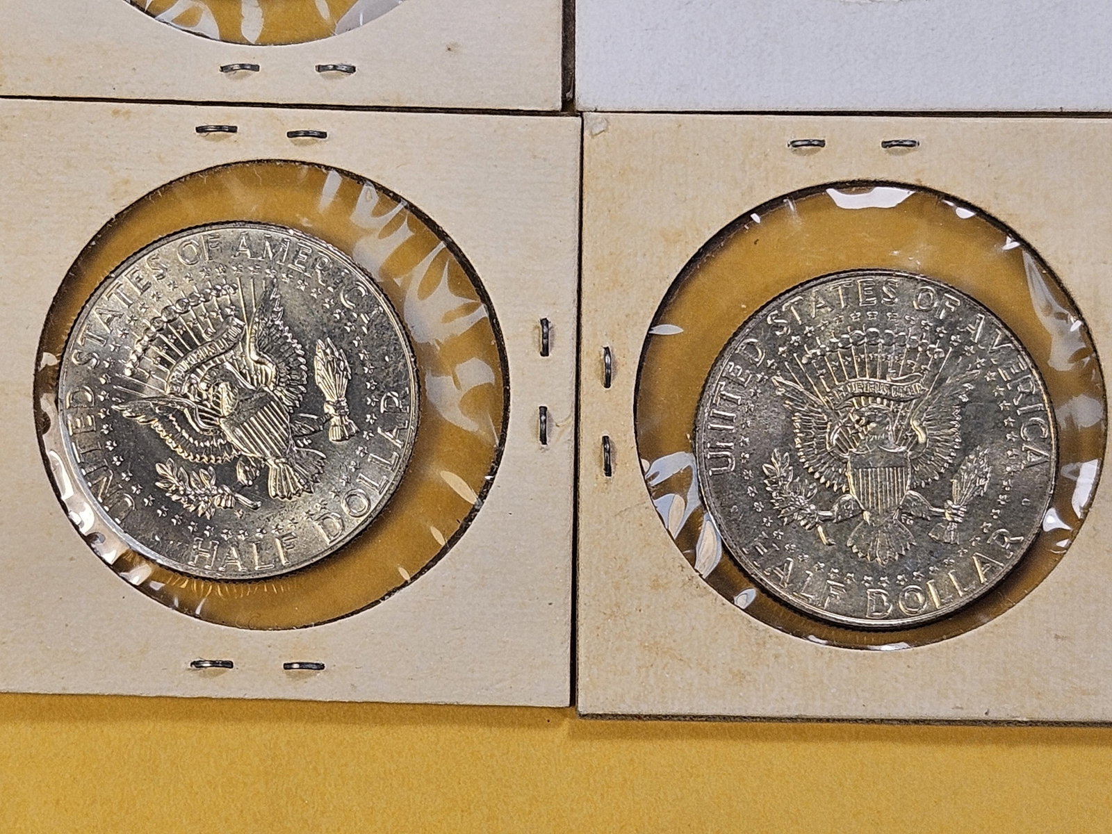 Four United States Silver Half Dollars - 8