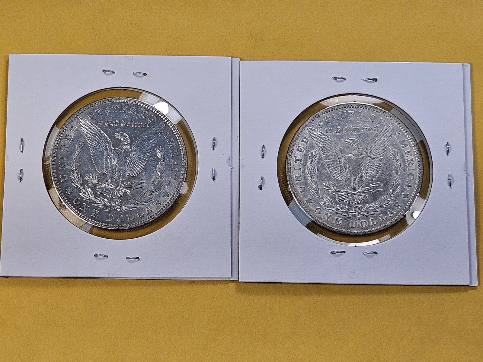 Two Better Date Morgan Silver Dollars - 4