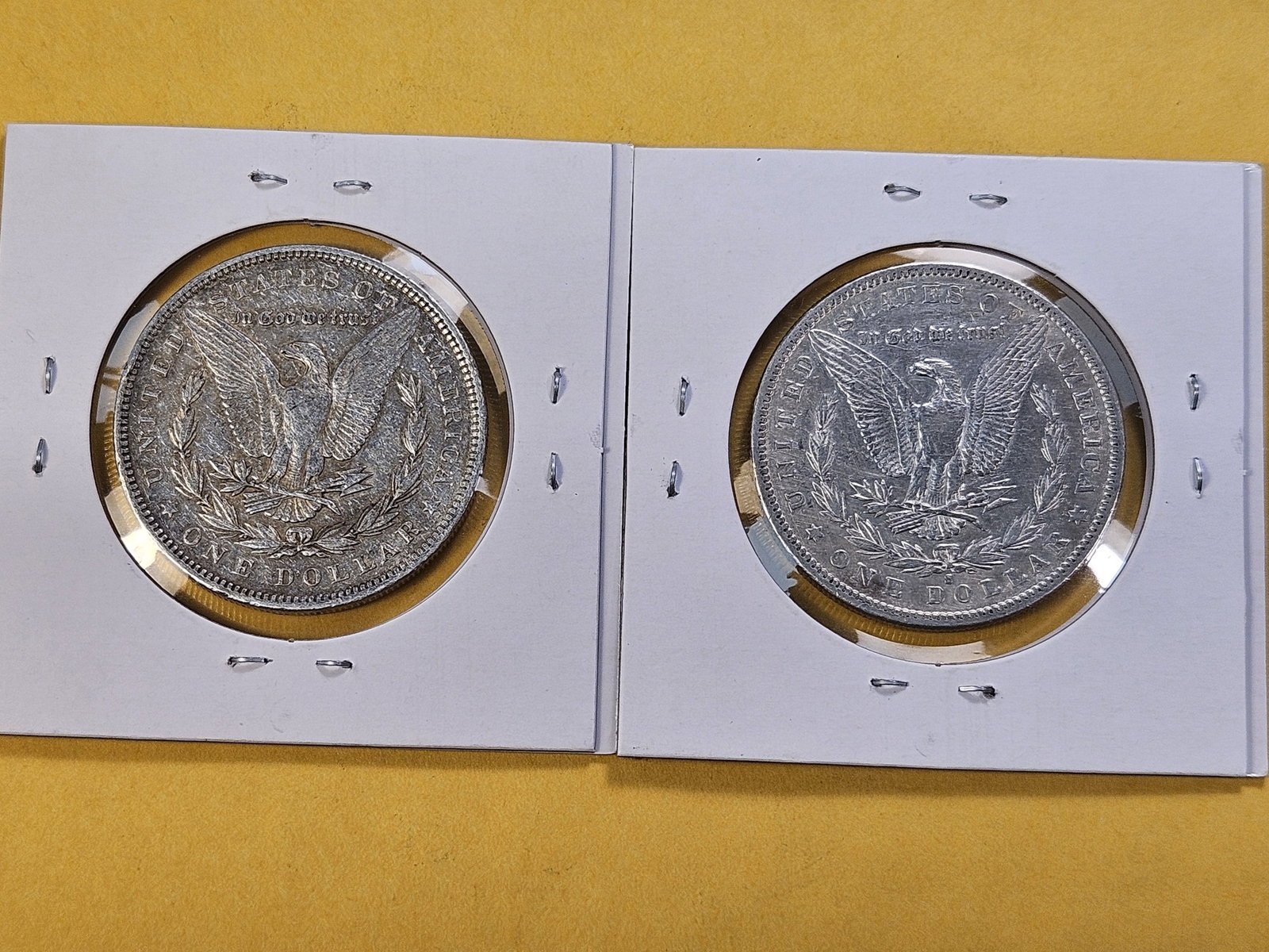 Two Better Date Morgan Silver Dollars - 4