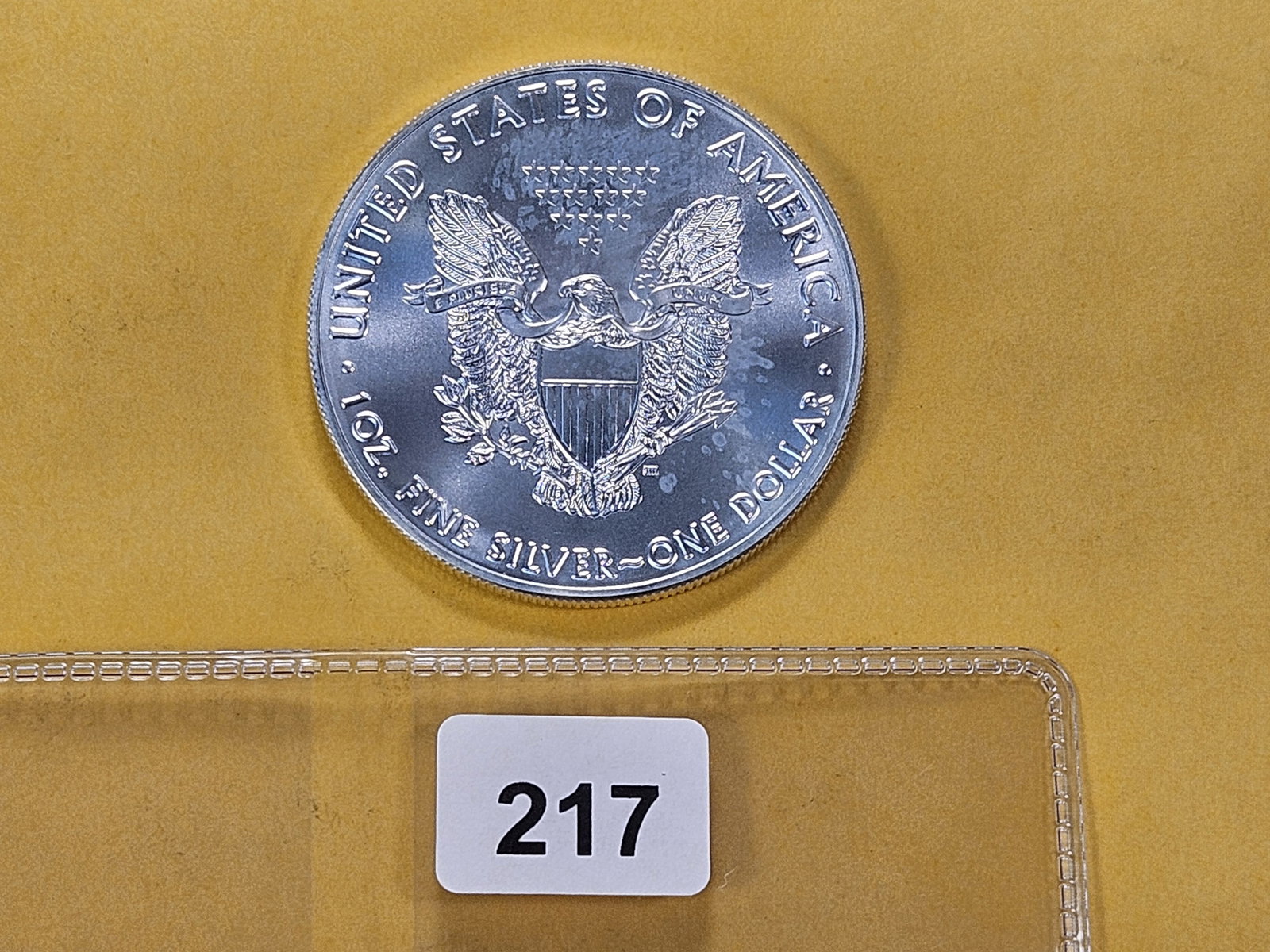 GEM Brilliant Uncirculated 2020 American Silver Eagle - 3