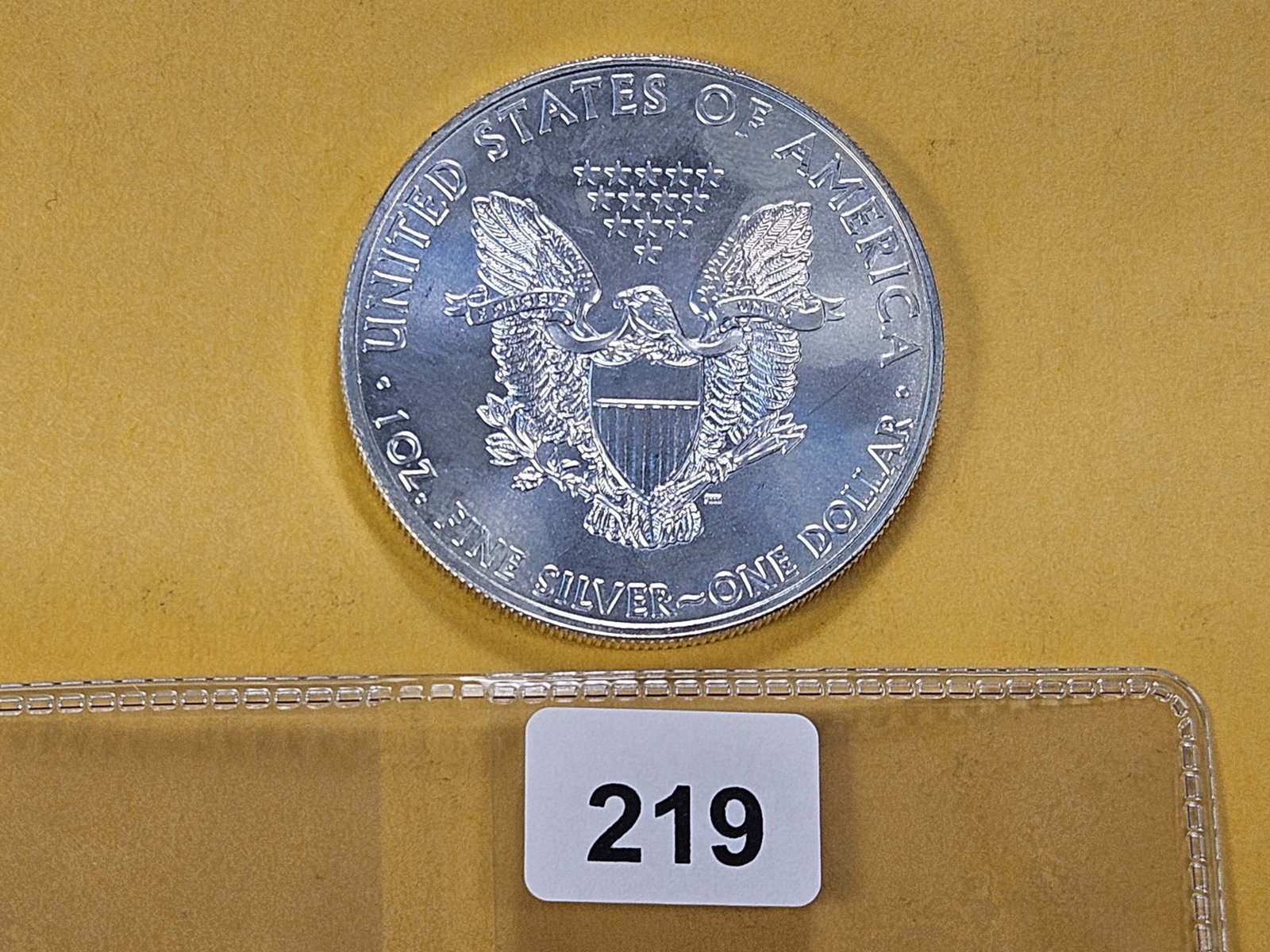 GEM Brilliant Uncirculated 2015 American Silver Eagle - 3