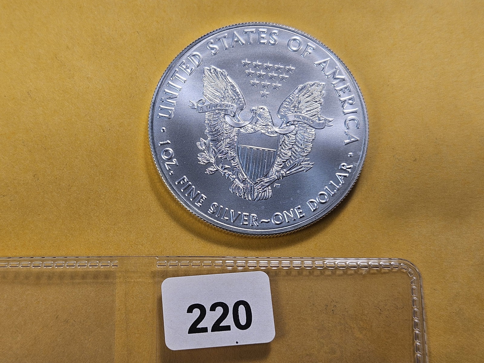 GEM Brilliant Uncirculated 2020 American Silver Eagle - 3