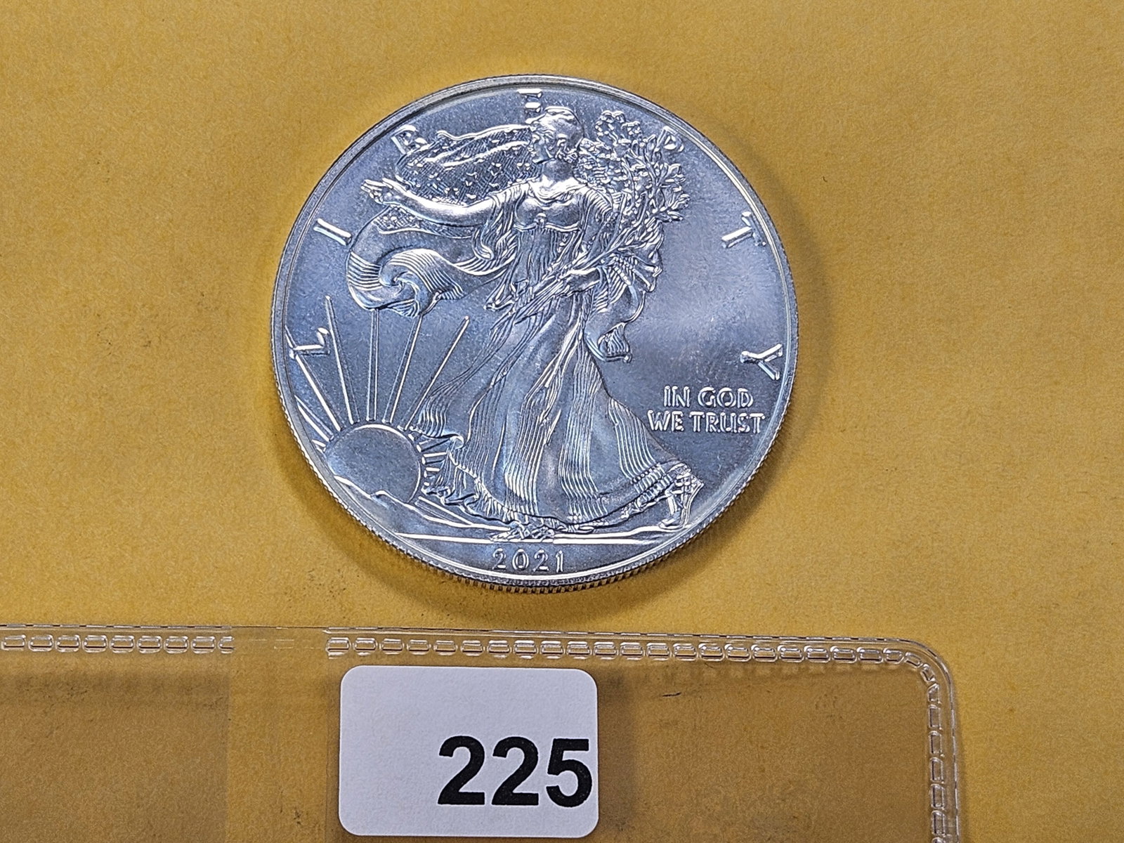 GEM Brilliant Uncirculated 2021 American Silver Eagle - 2