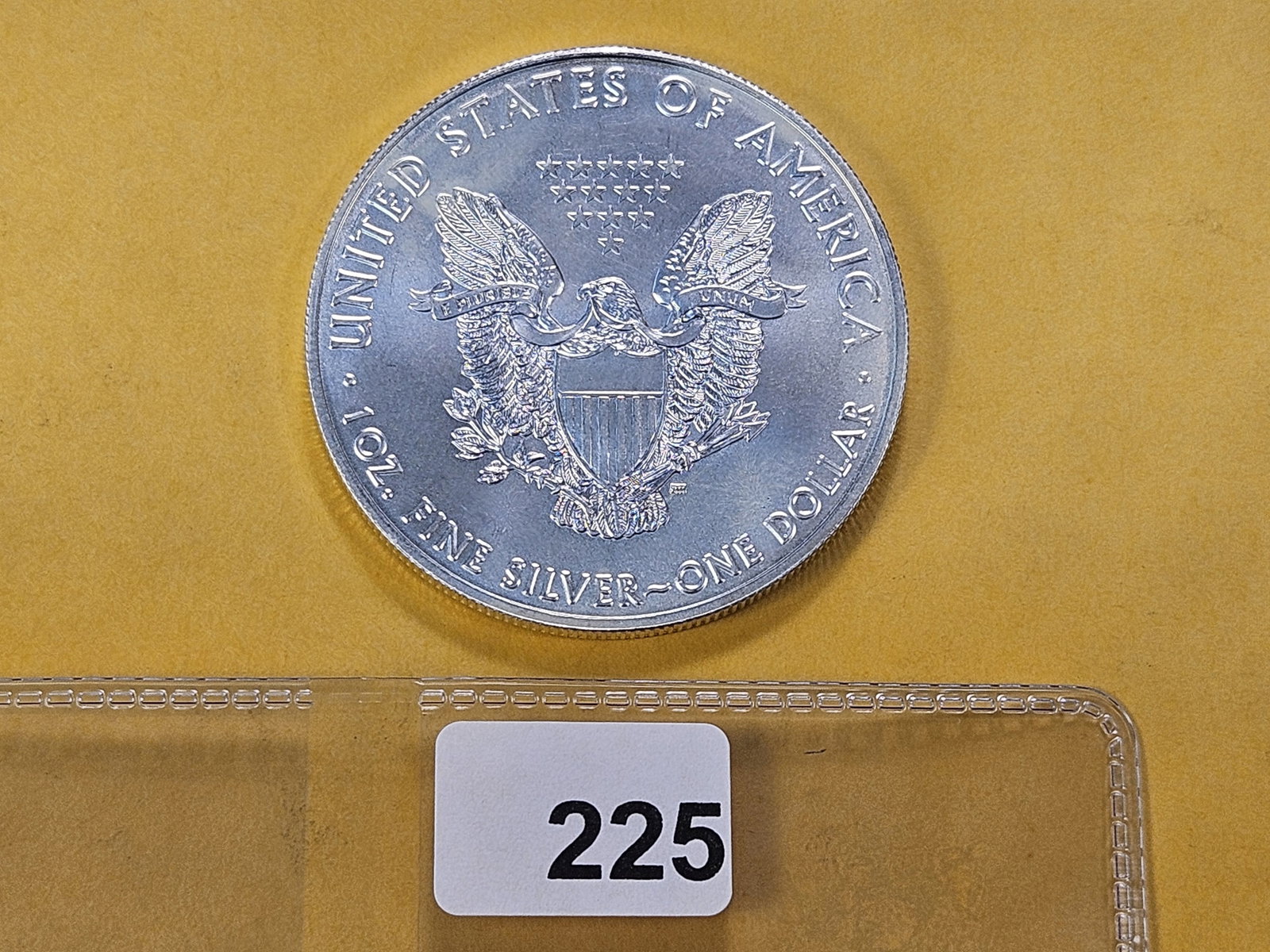 GEM Brilliant Uncirculated 2021 American Silver Eagle - 3
