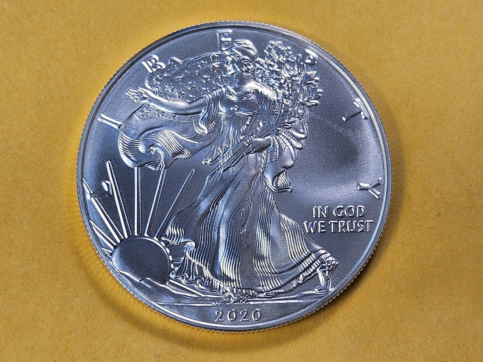GEM Brilliant Uncirculated 2020 American Silver Eagle: Roll Fresh!