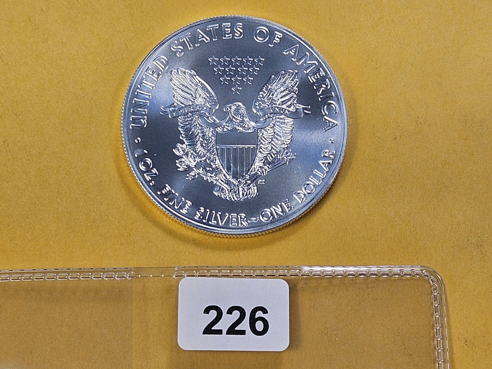 GEM Brilliant Uncirculated 2020 American Silver Eagle - 3