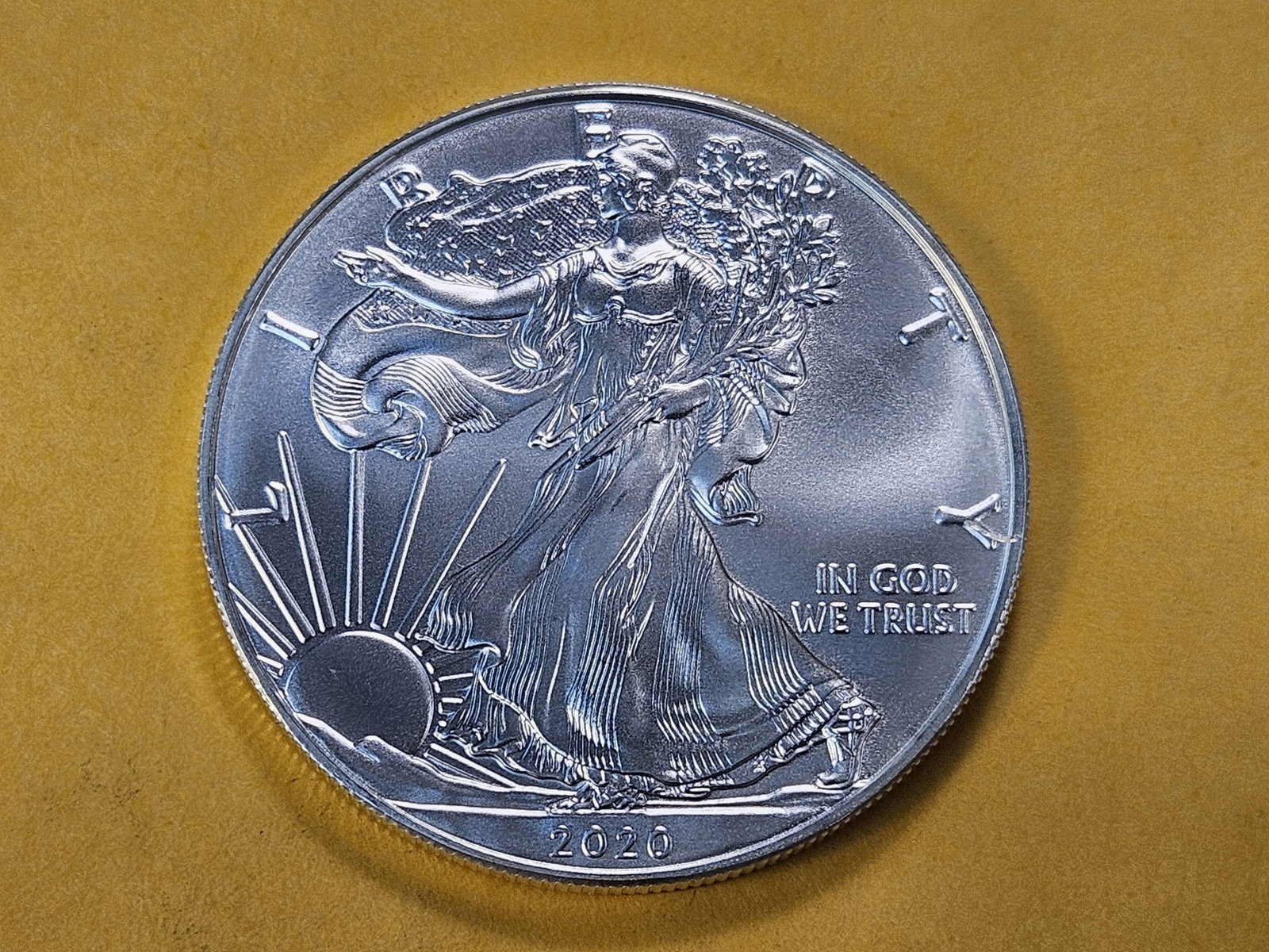 GEM Brilliant Uncirculated 2020 American Silver Eagle: Roll Fresh!