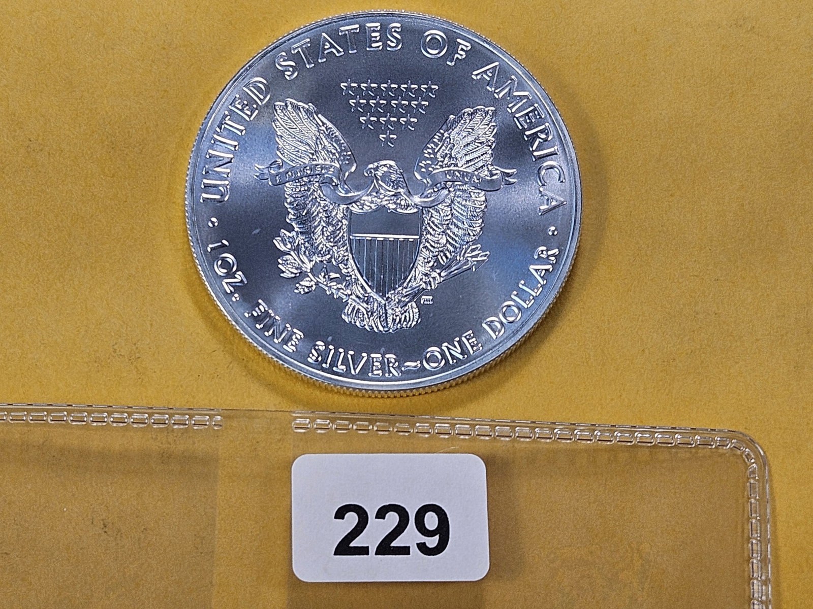 GEM Brilliant Uncirculated 2020 American Silver Eagle - 3