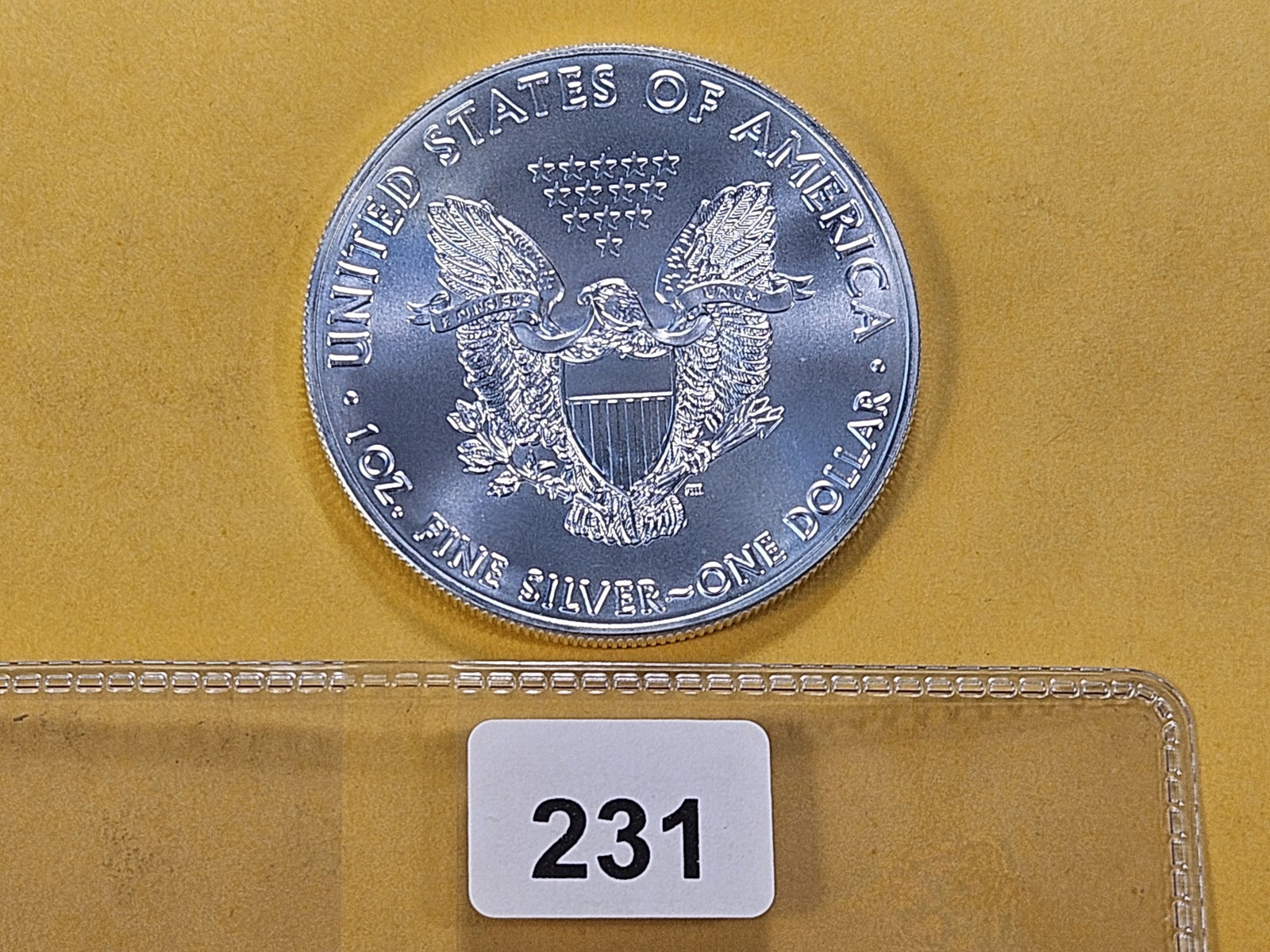 GEM Brilliant Uncirculated 2020 American Silver Eagle - 3