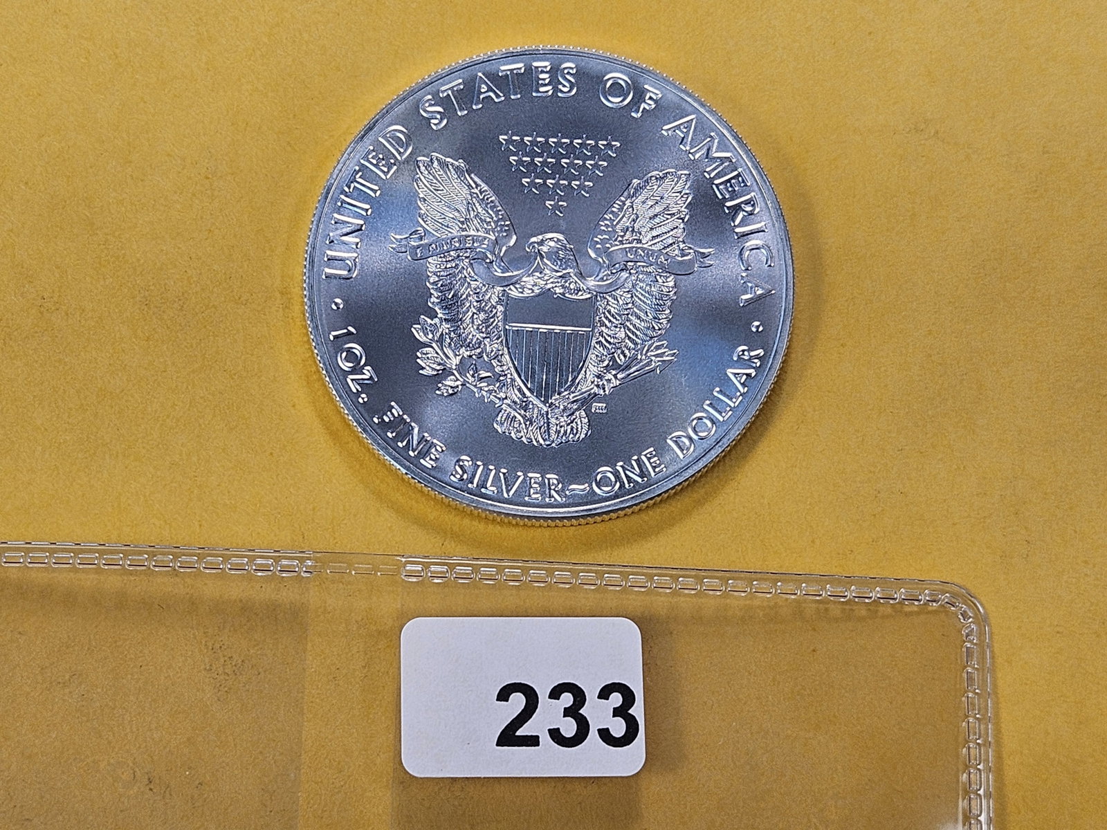 GEM Brilliant Uncirculated 2020 American Silver Eagle - 3