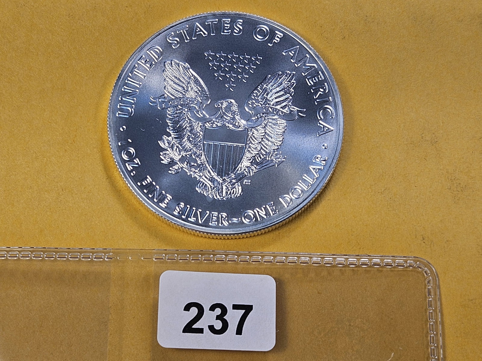 GEM Brilliant Uncirculated 2020 American Silver Eagle - 3