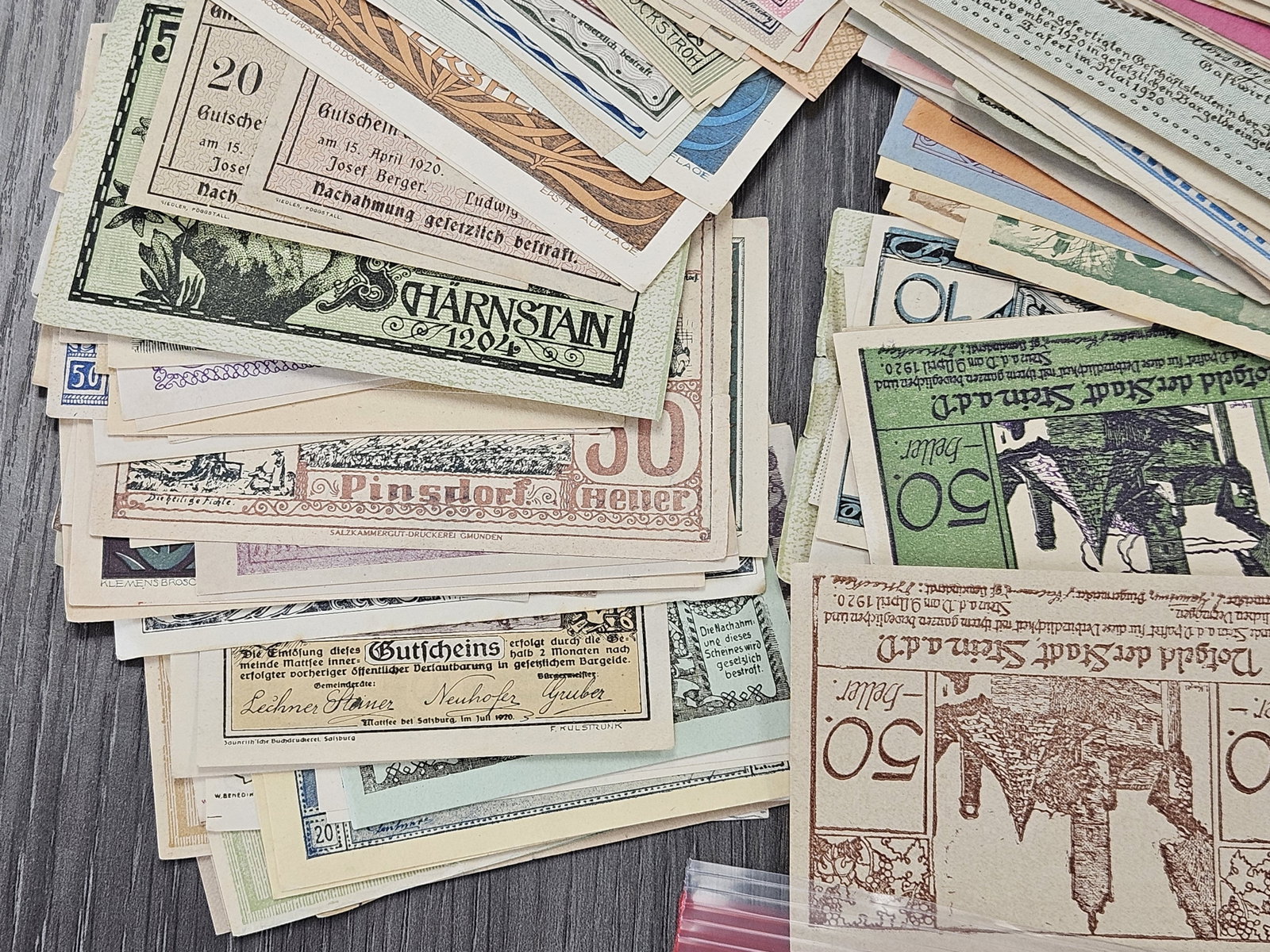 Huge Selection of German Notgeld Notes - 3