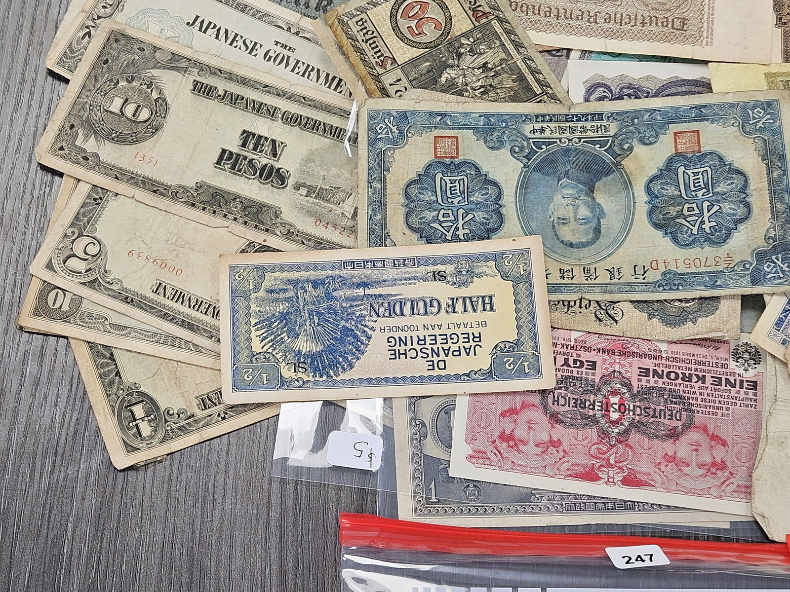 Over 50 Fun Mixed Foreign Notes - 3