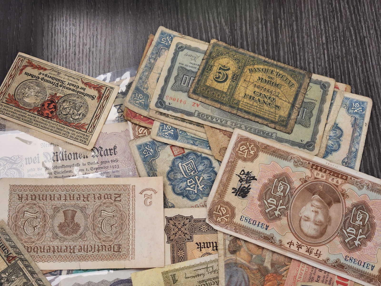 Over 50 Fun Mixed Foreign Notes - 4