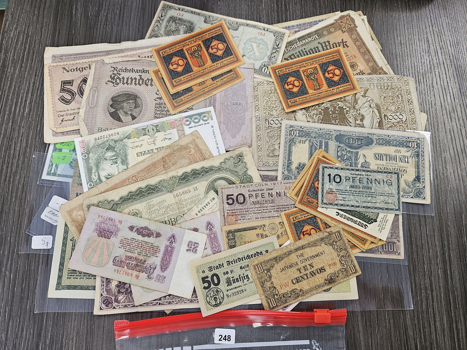 Over 50 Fun Mixed Foreign Notes: Mixed dates and denominations. From all over the world!
