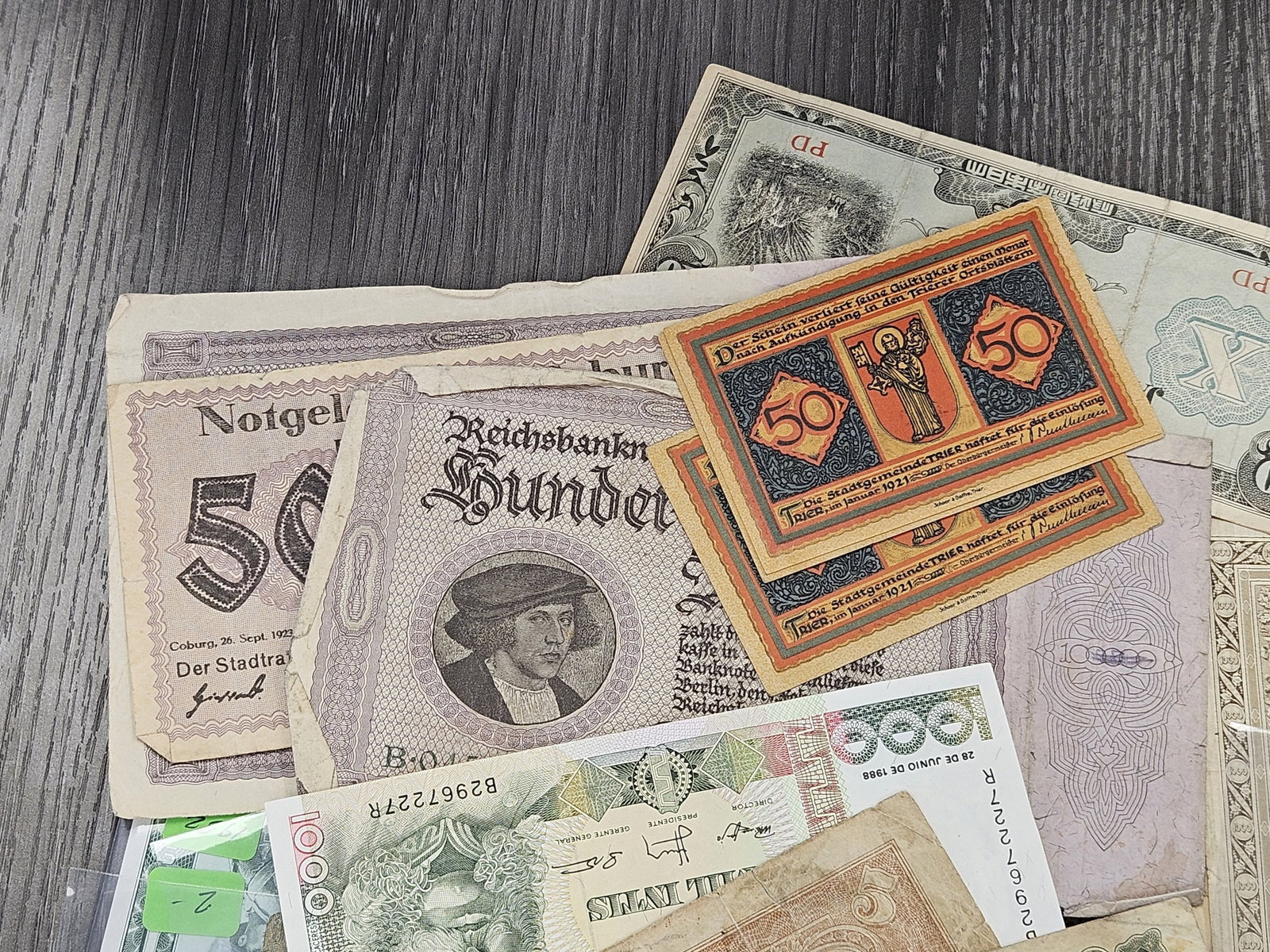 Over 50 Fun Mixed Foreign Notes - 2