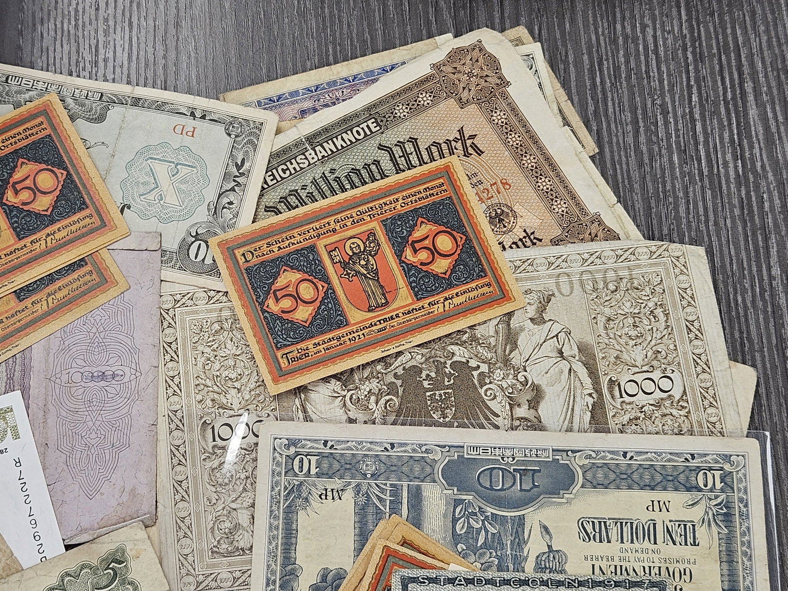 Over 50 Fun Mixed Foreign Notes - 4