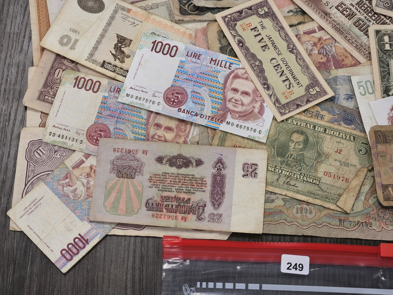Over 50 Fun Mixed Foreign Notes - 3