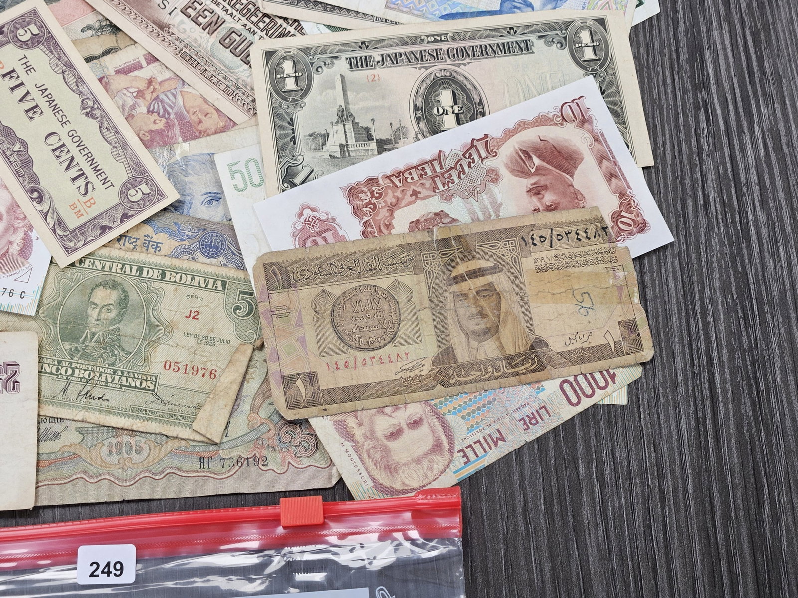 Over 50 Fun Mixed Foreign Notes - 5