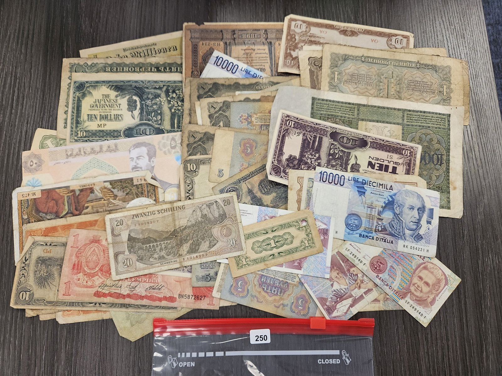Over 50 Fun Mixed Foreign Notes: Mixed dates and denominations. From all over the world!