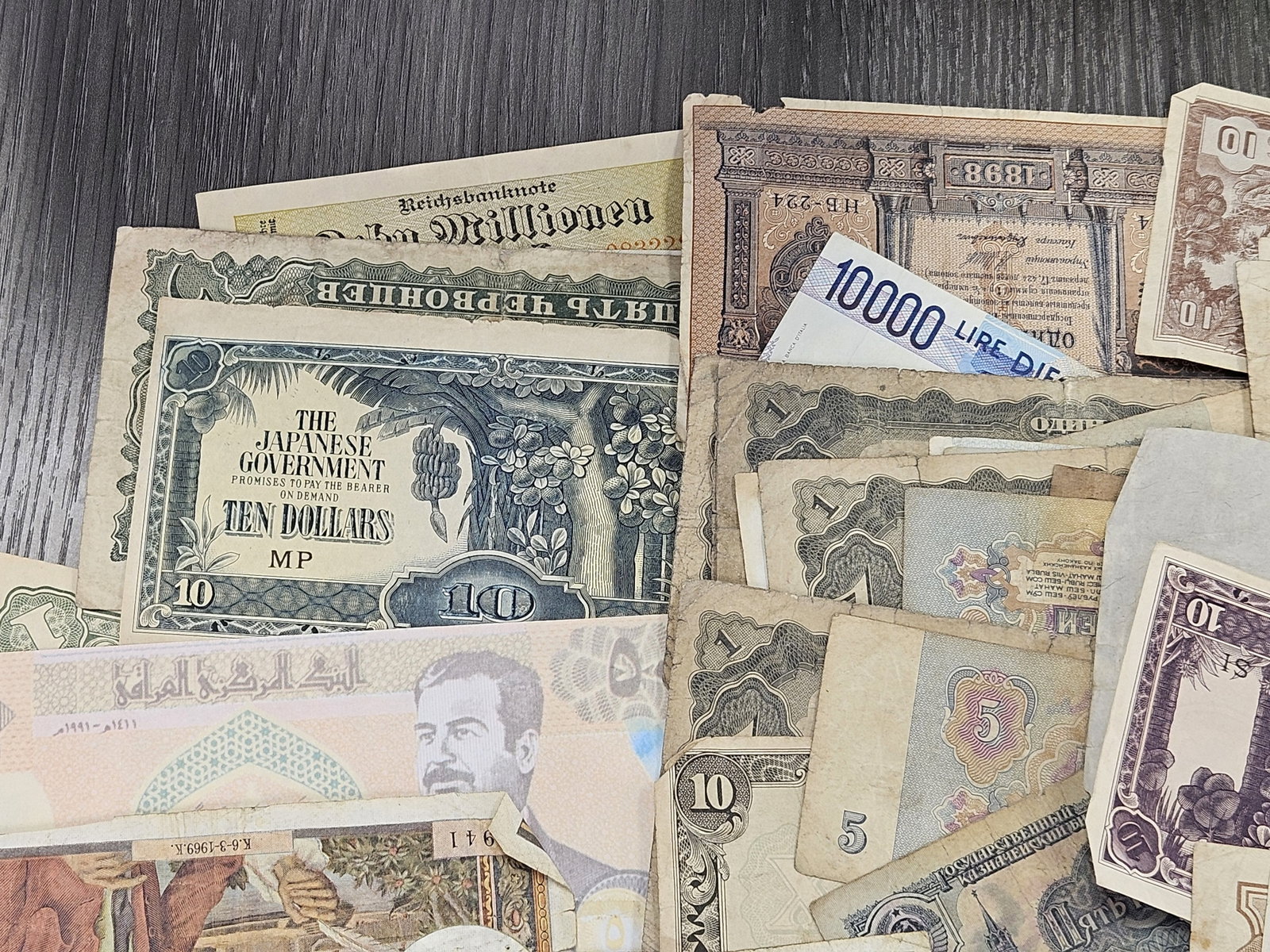 Over 50 Fun Mixed Foreign Notes - 2