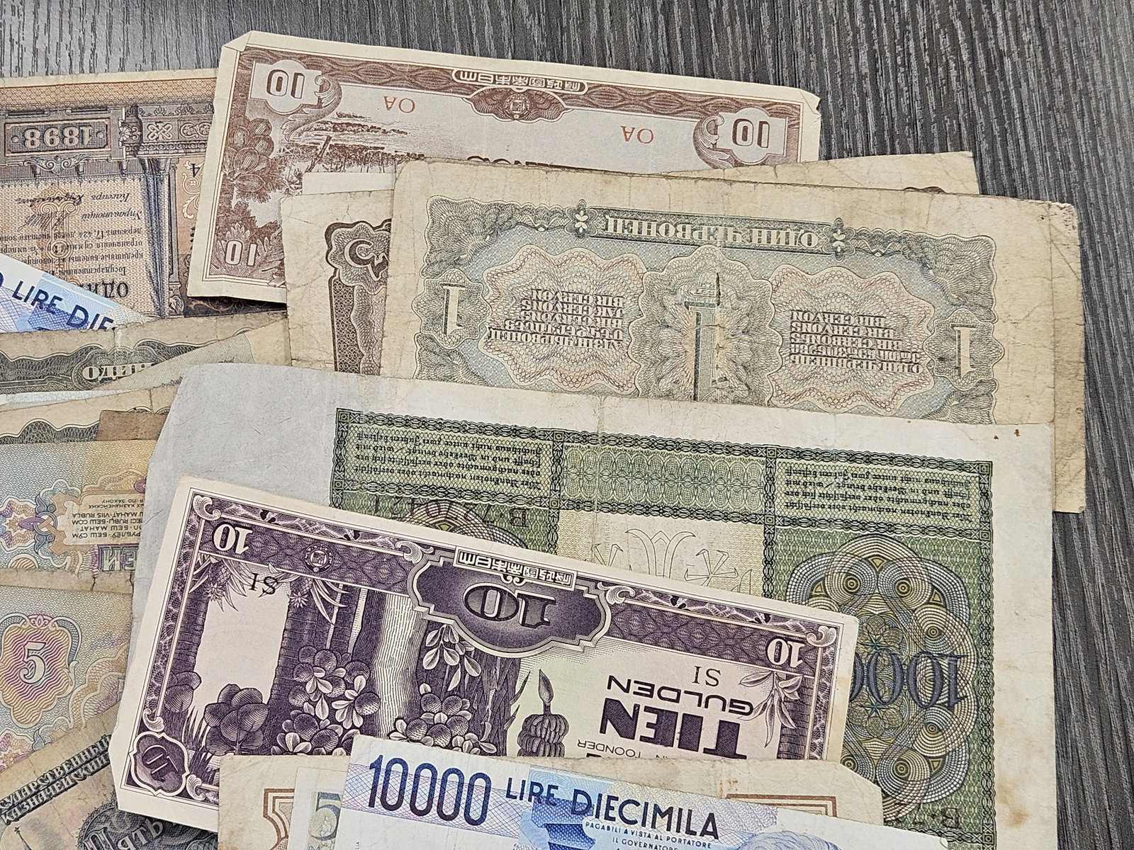 Over 50 Fun Mixed Foreign Notes - 4