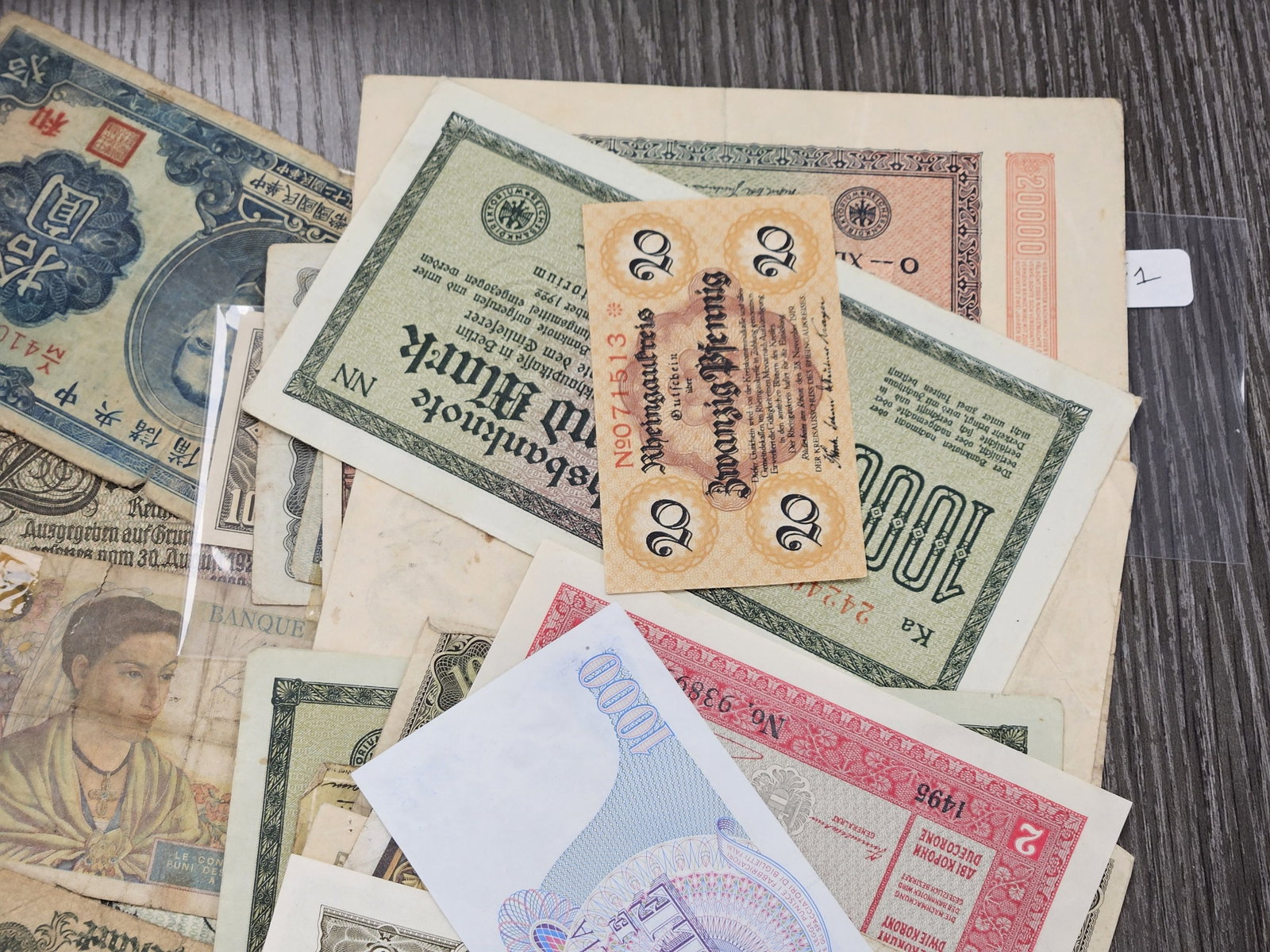 Over 50 Fun Mixed Foreign Notes - 4