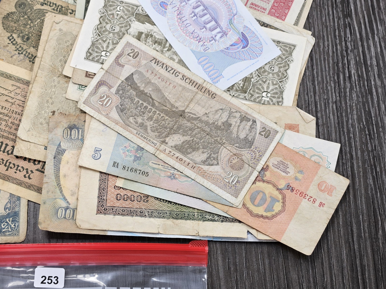 Over 50 Fun Mixed Foreign Notes - 5