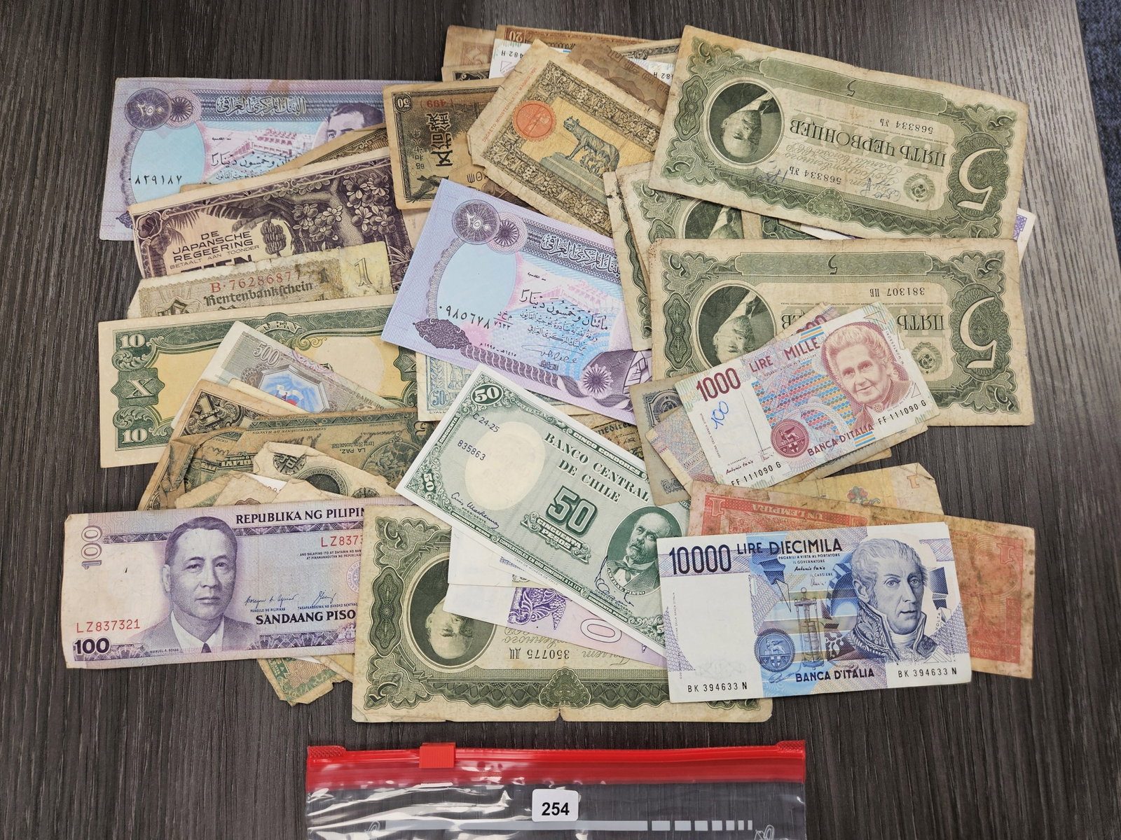 Over 50 Fun Mixed Foreign Notes: Mixed dates and denominations. From all over the world!