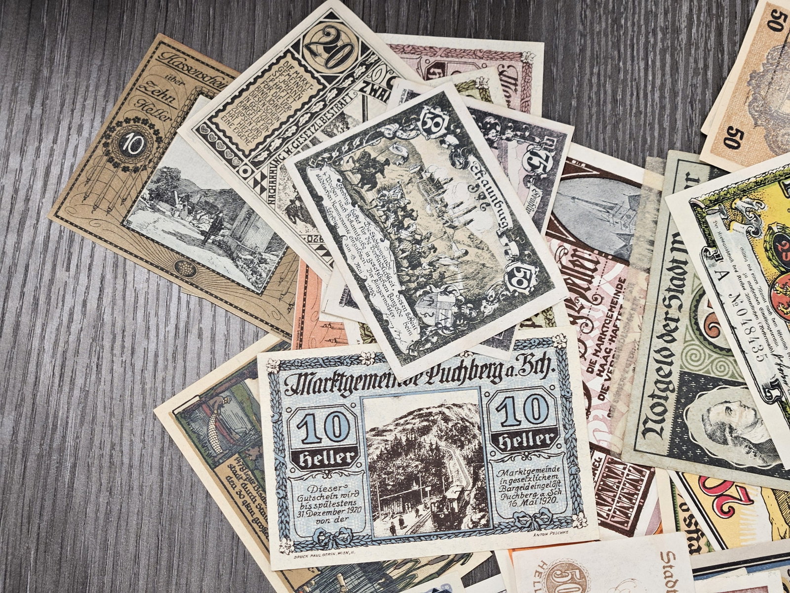 Over 30 German Notgeld Notes - 2