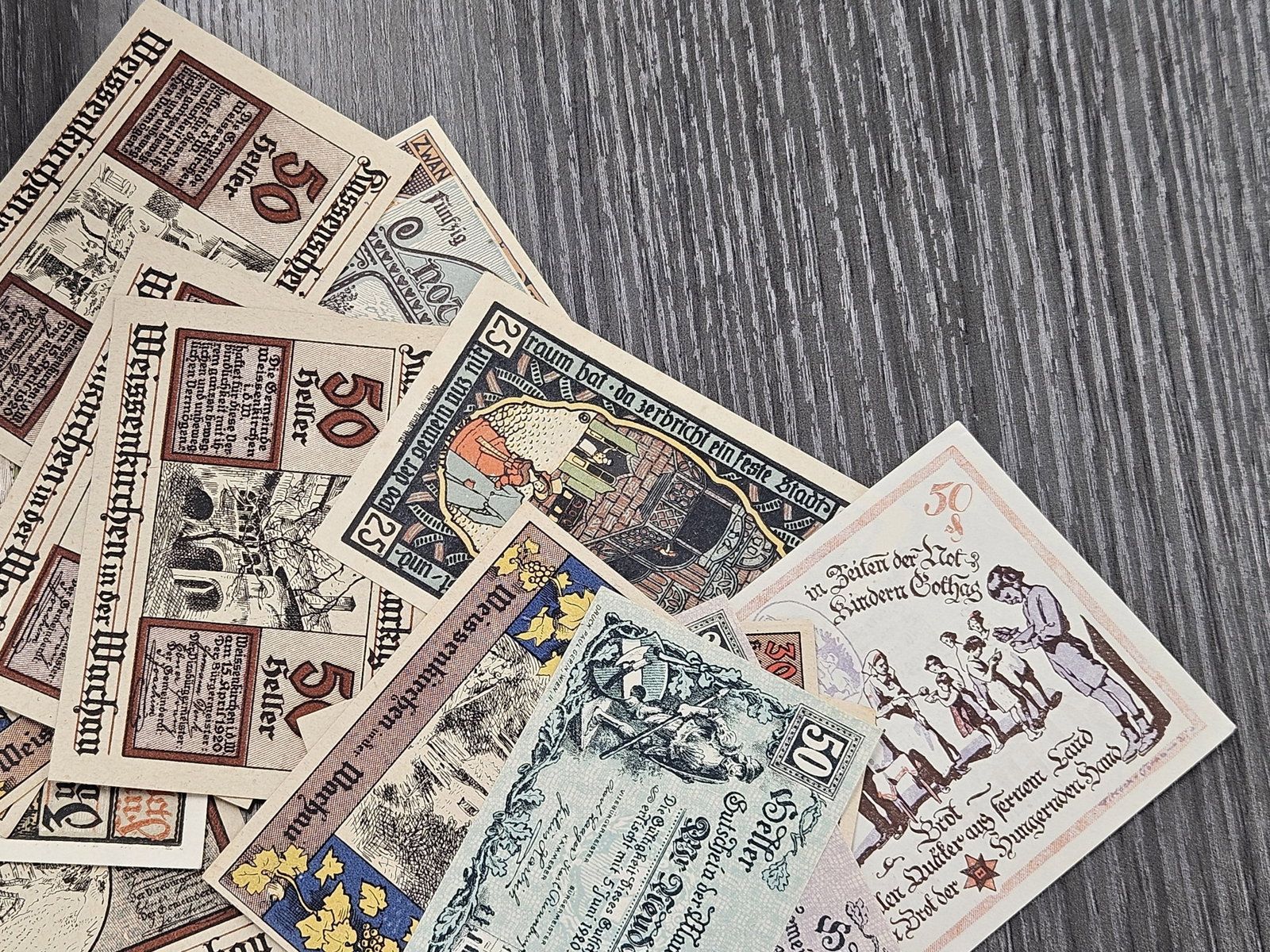 Over 30 German Notgeld Notes - 4