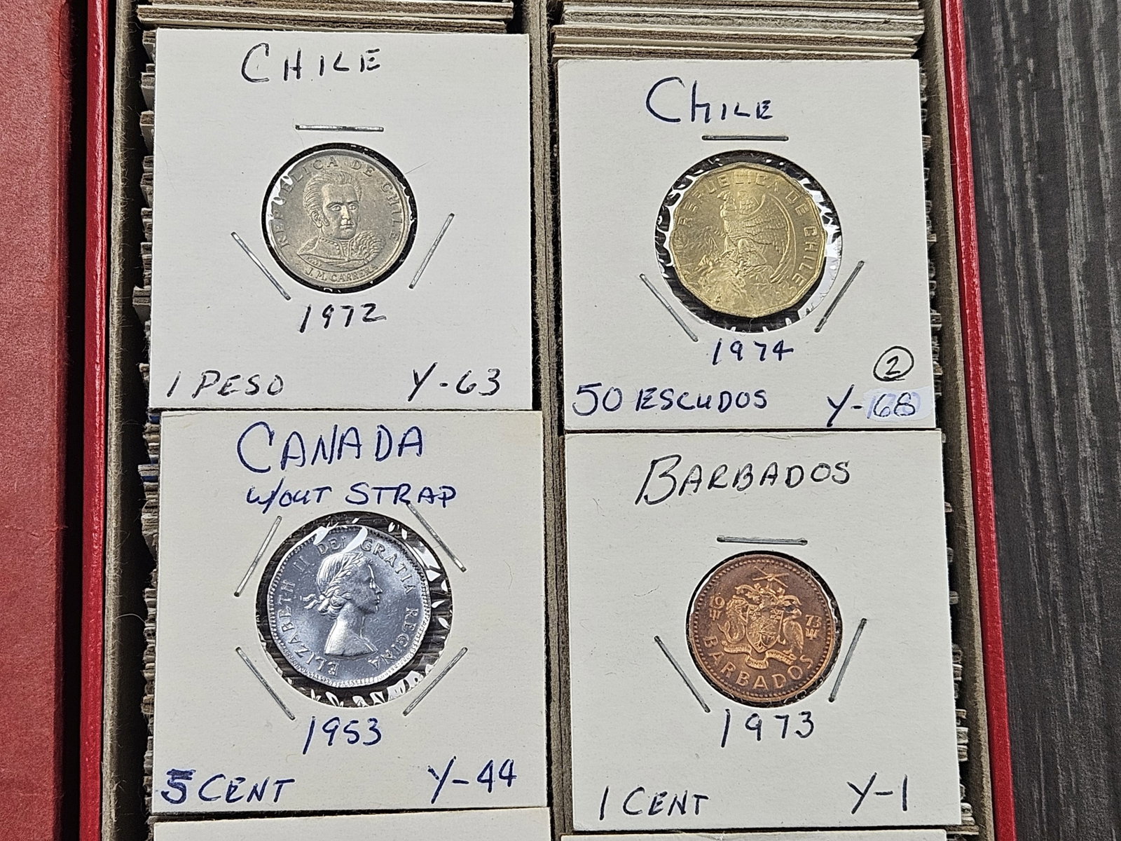 HUGE BOX! Over 250 Mixed Foreign Coins - 3