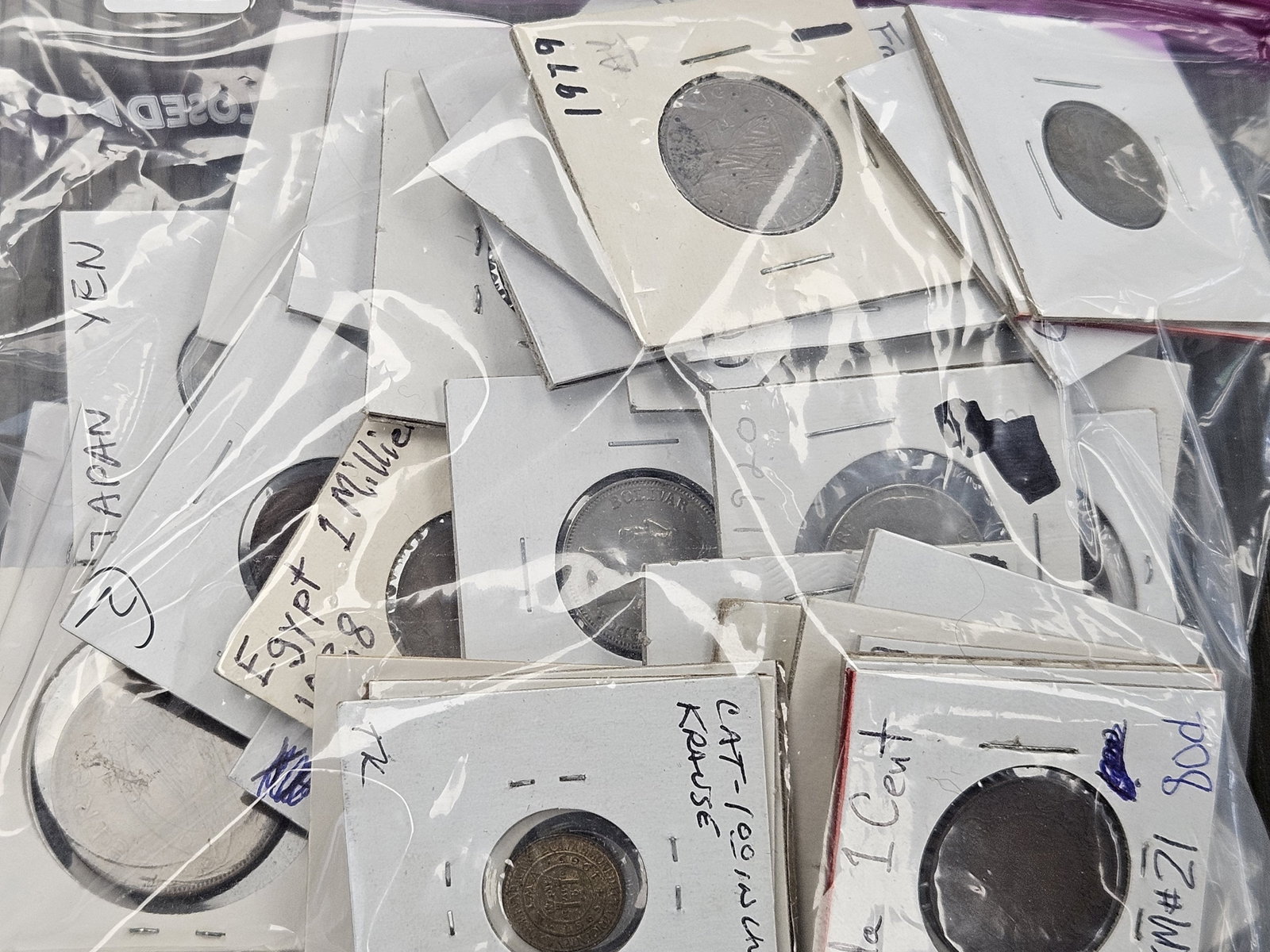 Bag of at least 50 Mixed Foreign Coins - 2