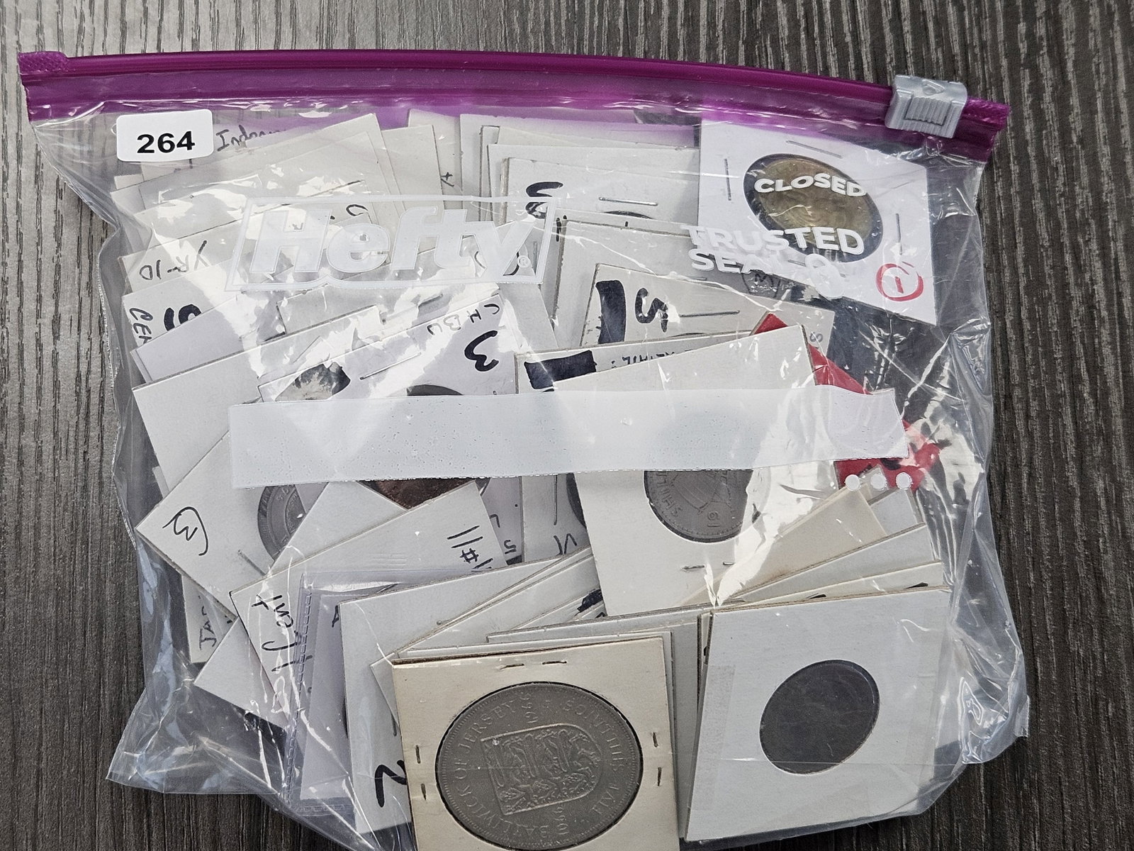 Bag of at least 50 Mixed Foreign Coins: Coins from all over the World! Great Mix!