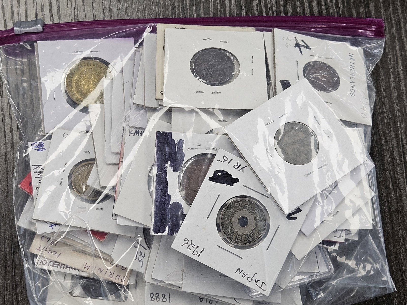 Bag of at least 50 Mixed Foreign Coins - 4
