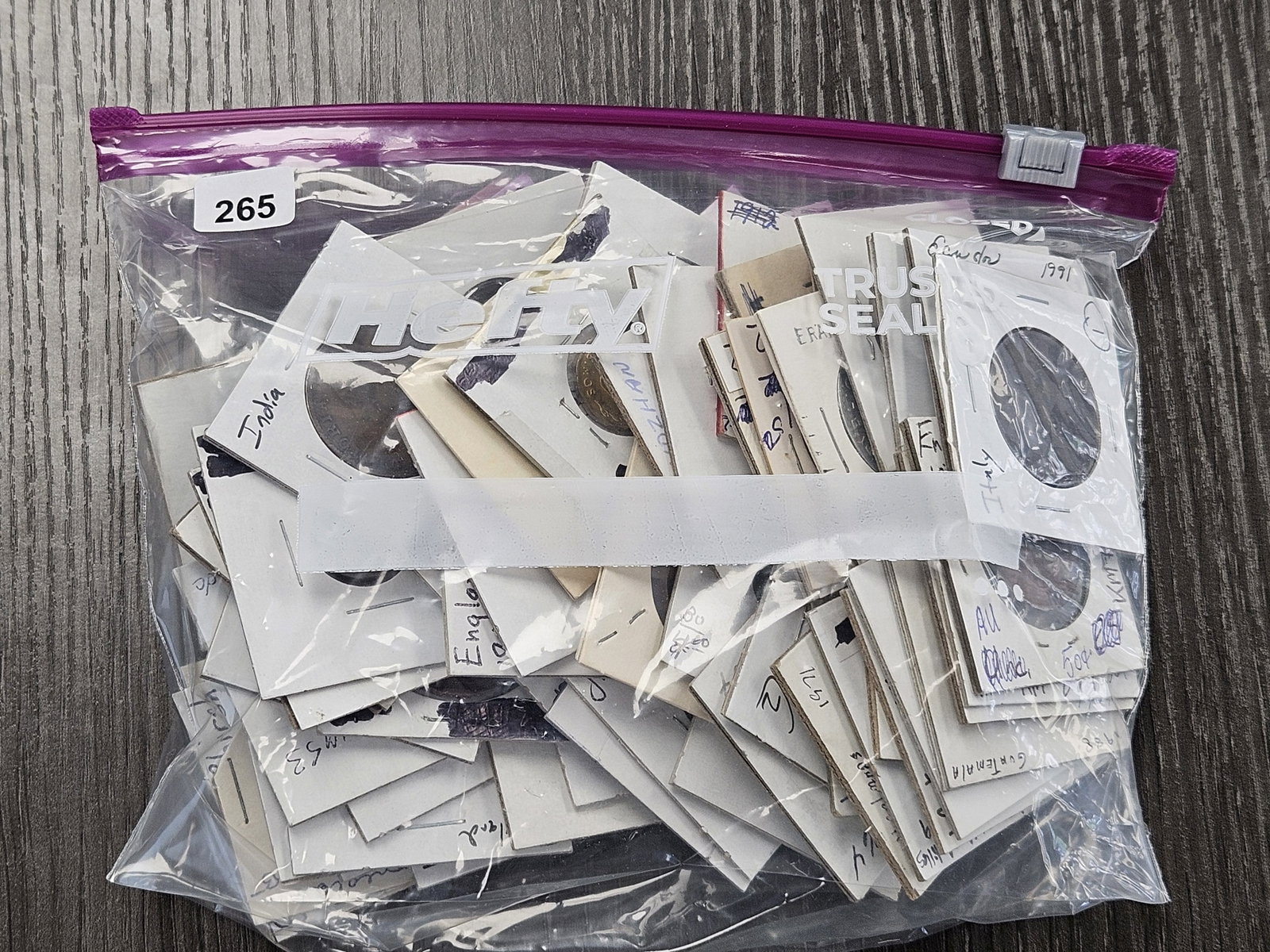 Bag of at least 50 Mixed Foreign Coins: Coins from all over the World! Great Mix!