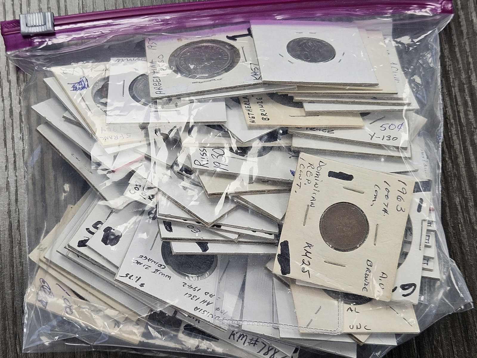 Bag of at least 50 Mixed Foreign Coins - 4