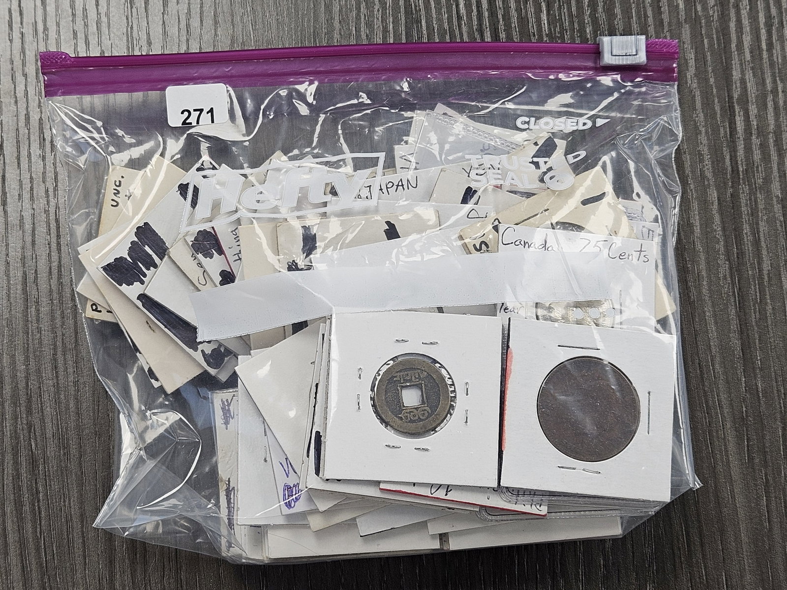 Bag of at least 50 Mixed Foreign Coins: Coins from all over the World! Great Mix!