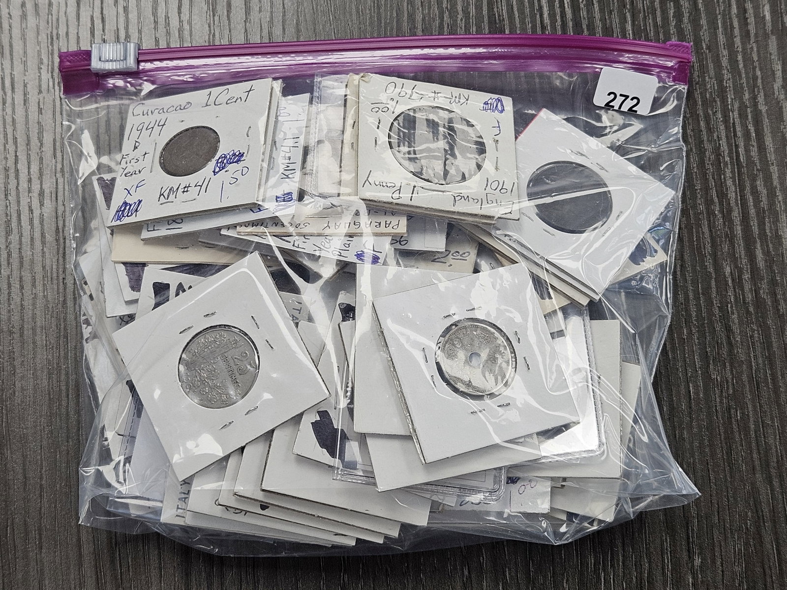 Bag of at least 50 Mixed Foreign Coins: Coins from all over the World! Great Mix!