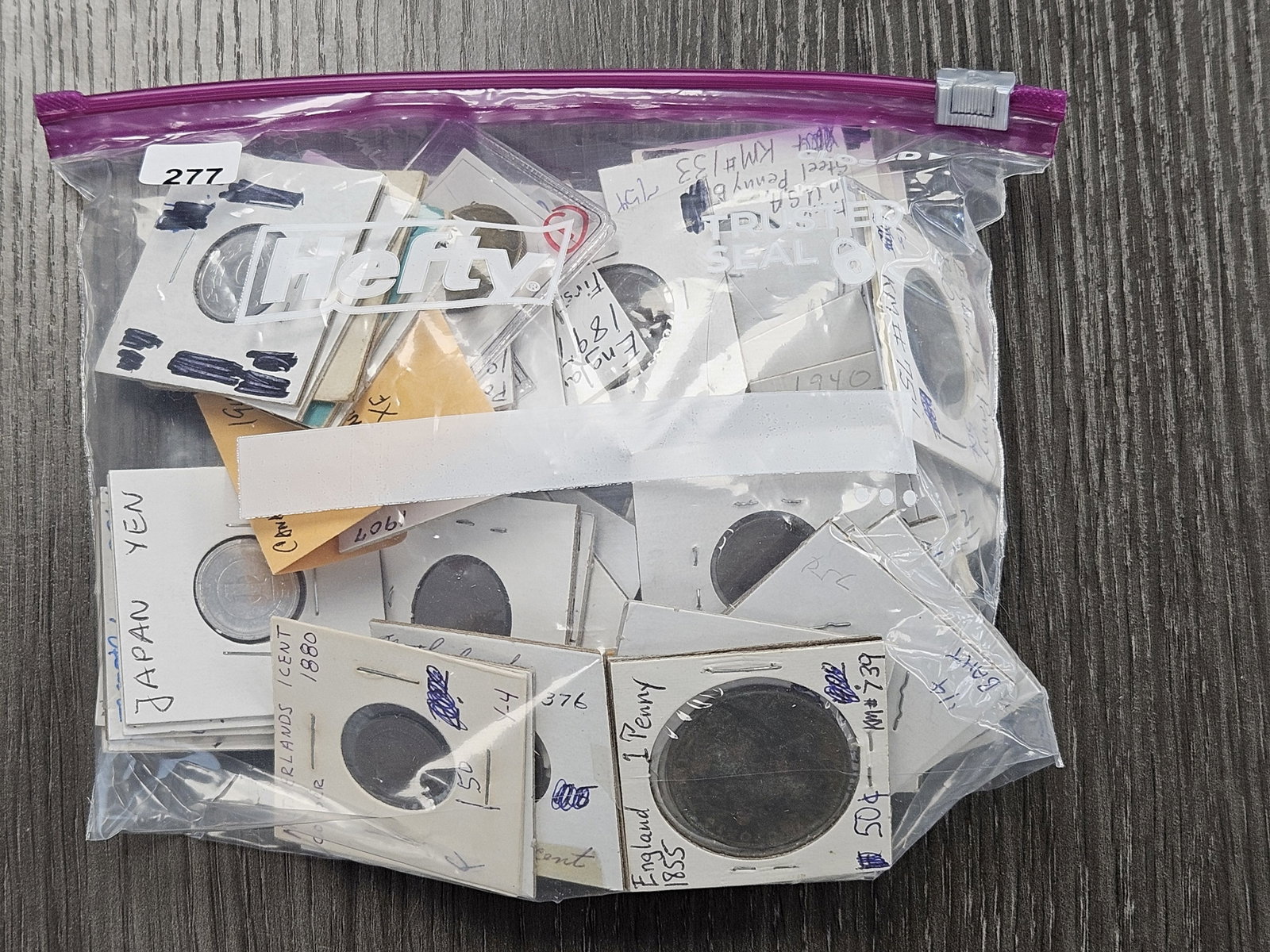 Bag of at least 50 Mixed Foreign Coins: Coins from all over the World! Great Mix!