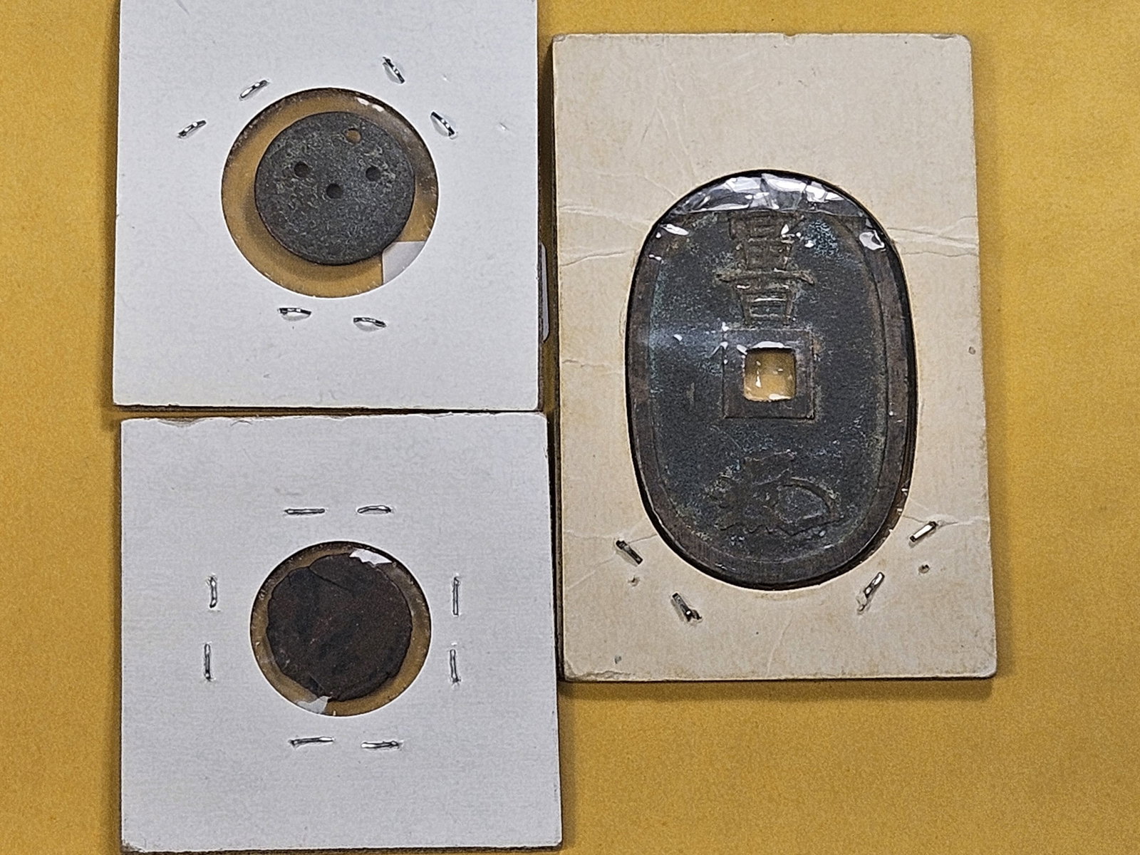 ANCIENT! One Ancient Coin and two Older Foreign Coins - 5