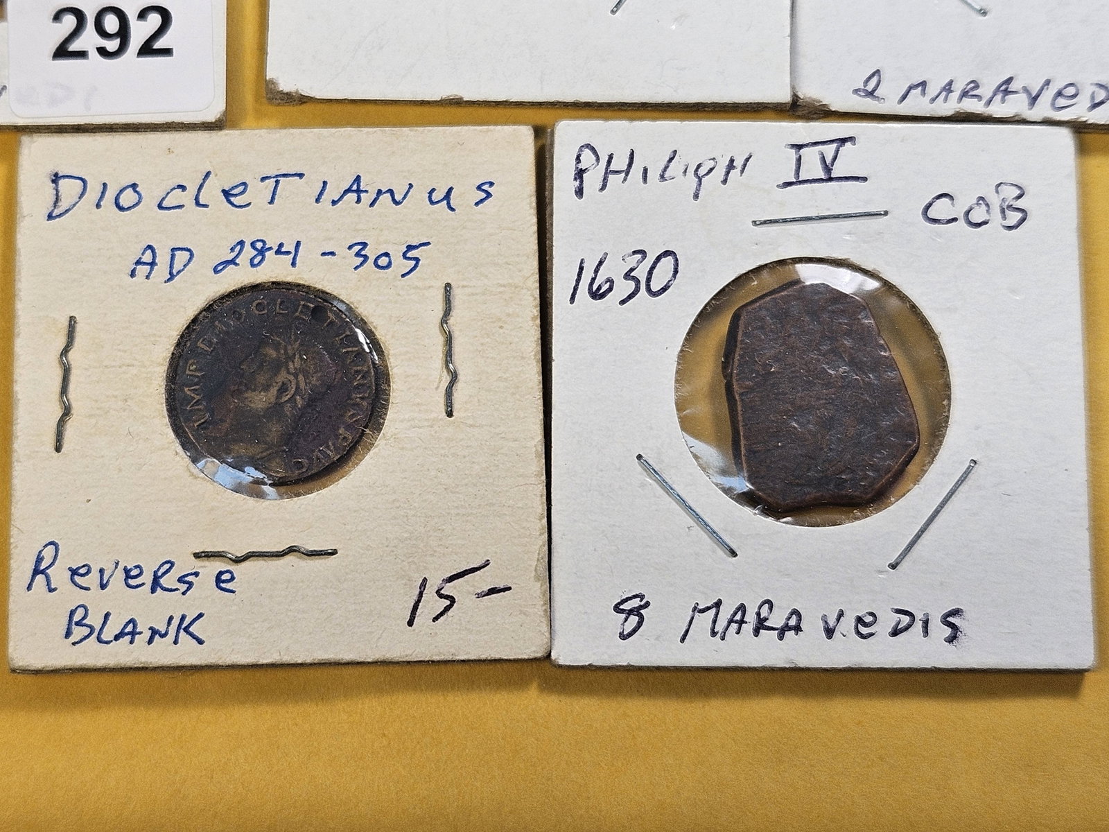 ANCIENT! One Ancient Coin and four Older Foreign Coins - 5