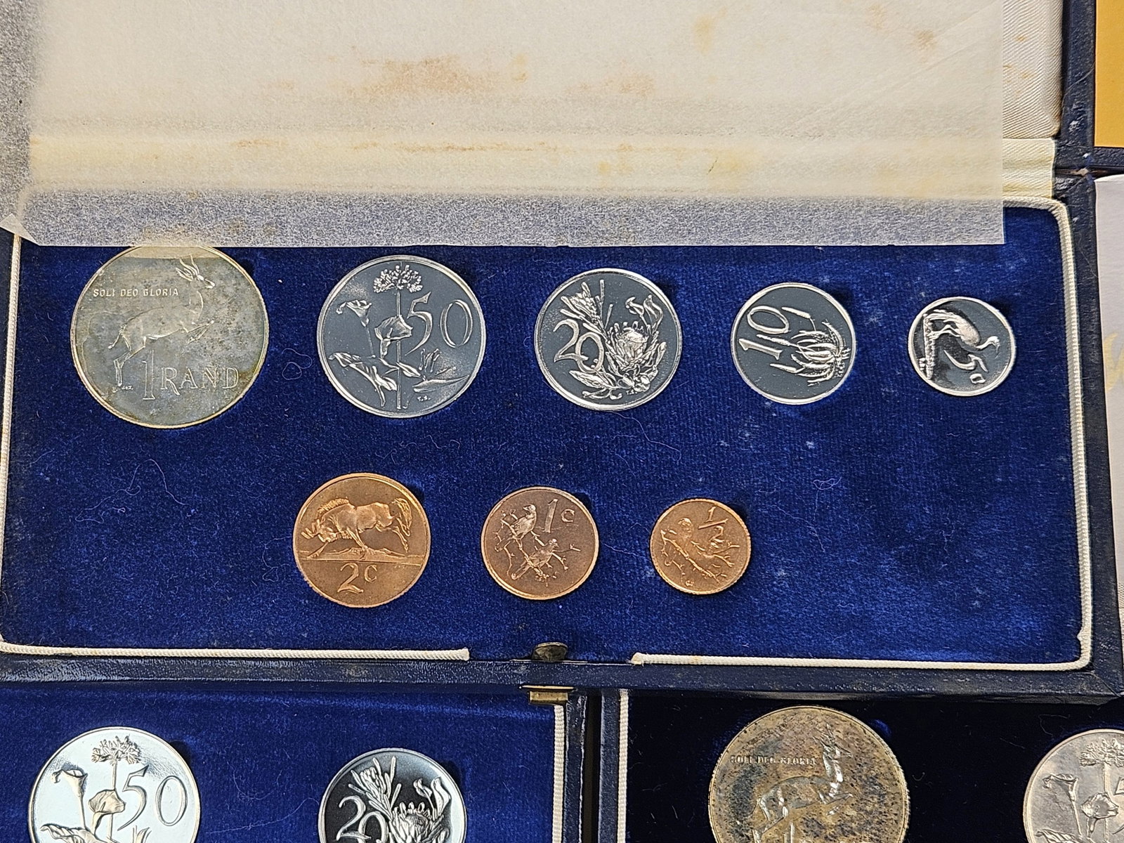Three South African Silver Proof Sets - 3
