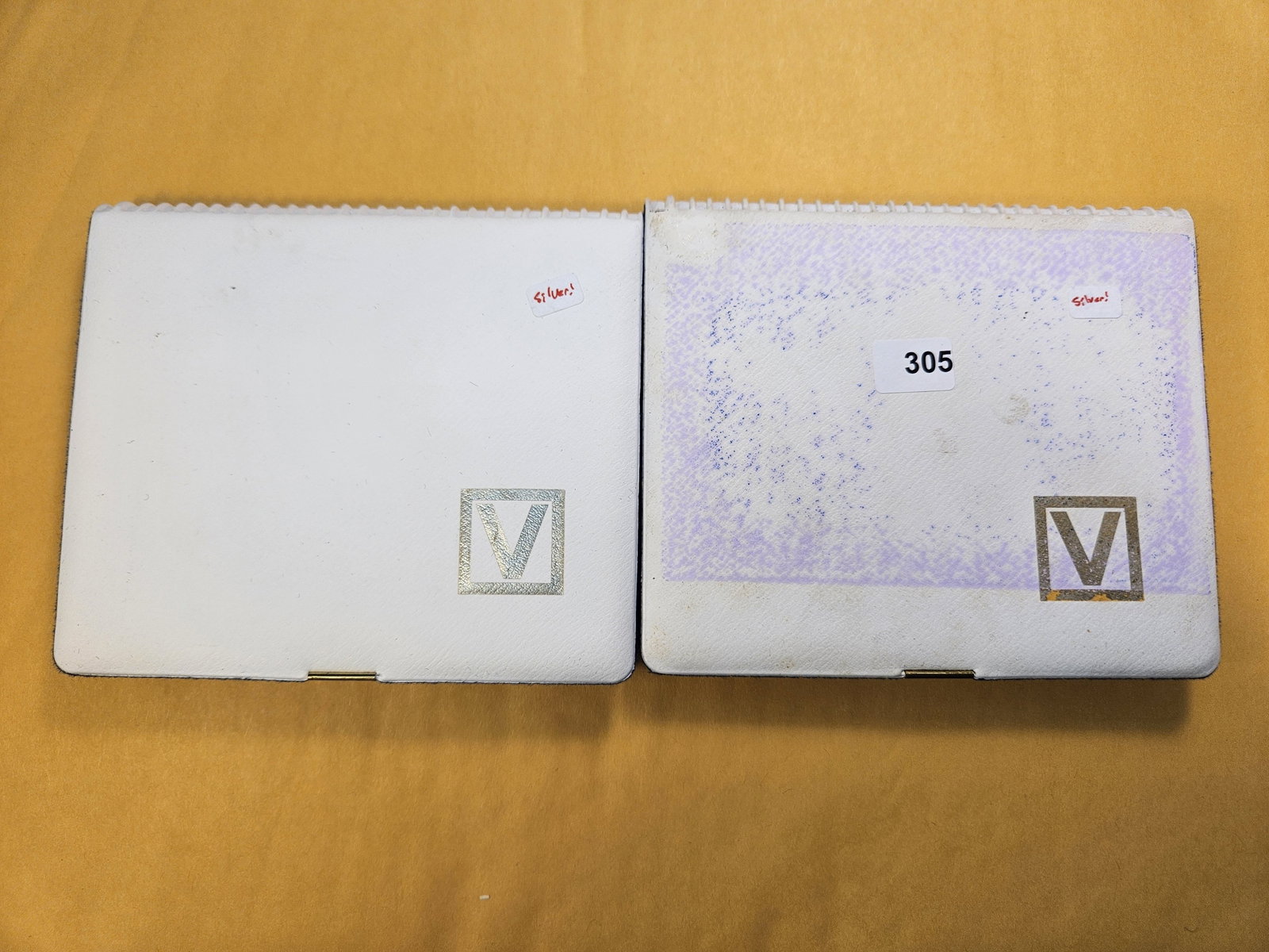 Two Silver Coin Sets from Helvetia: 1962 and 1969. In Original Packaging