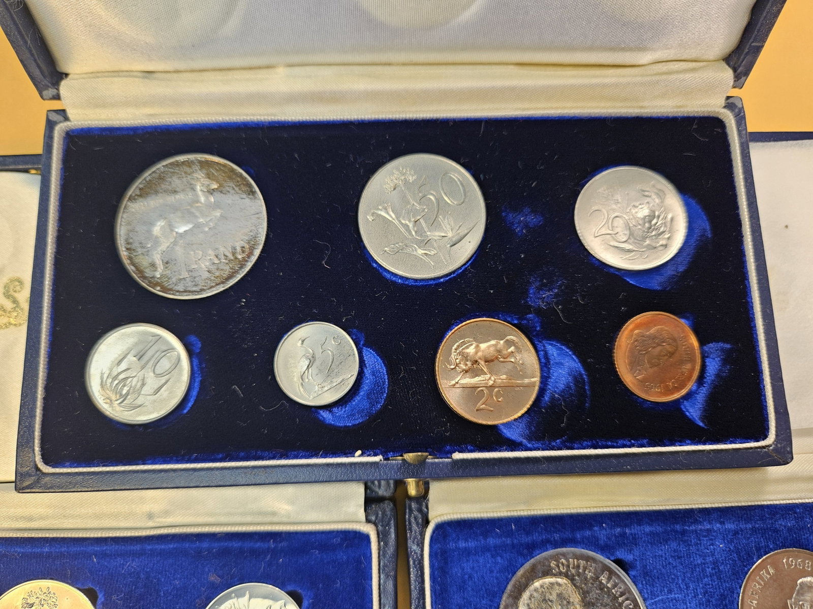 Three South African Silver Proof Sets - 4