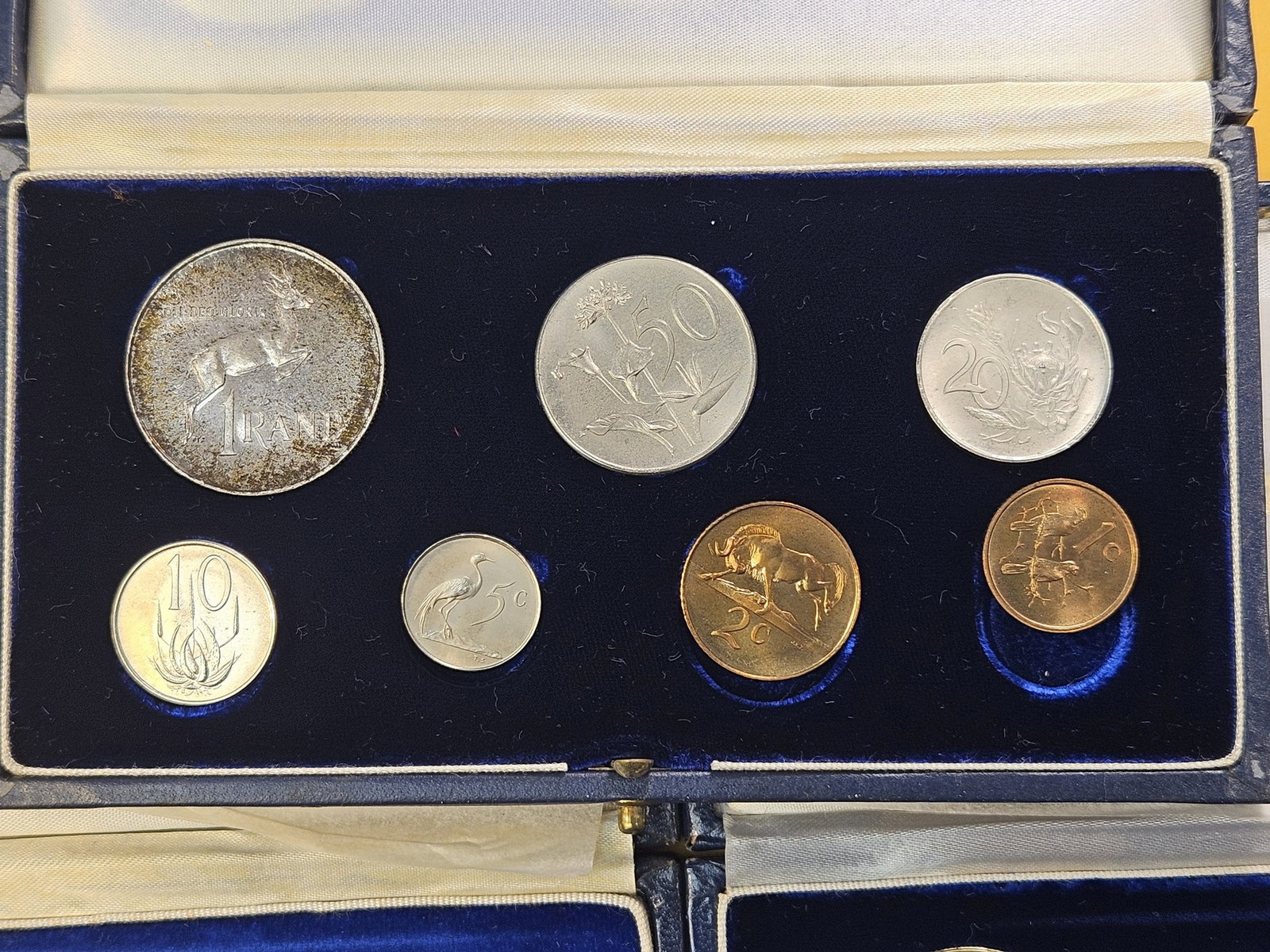 Three South African Silver Proof Sets - 3