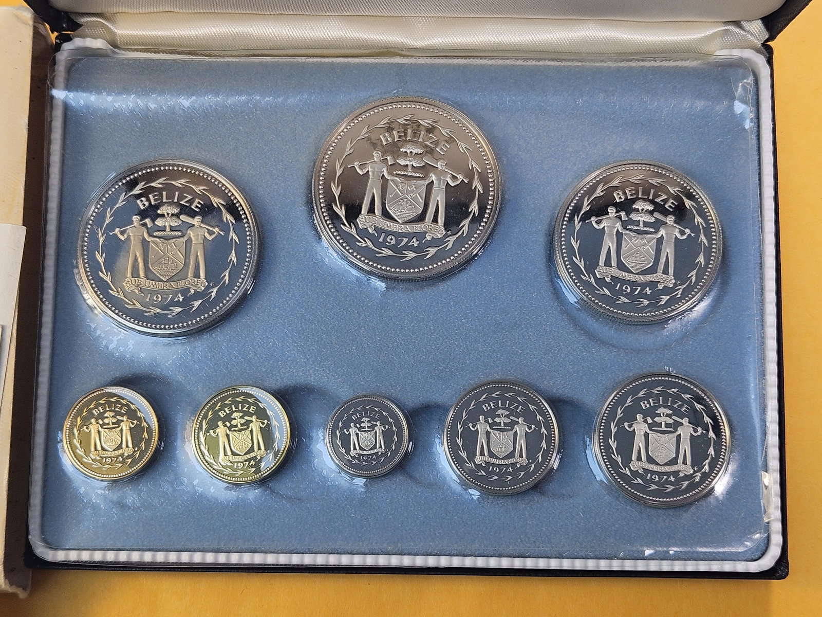 1974 Belize Silver Proof Sets - 4