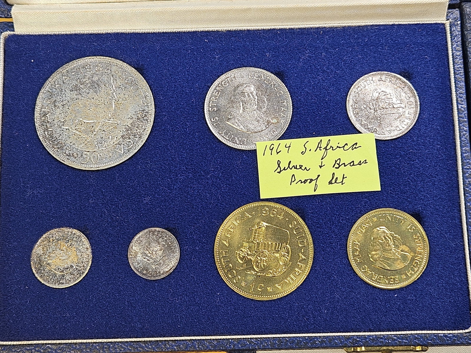 Three South African Silver Proof Sets - 3