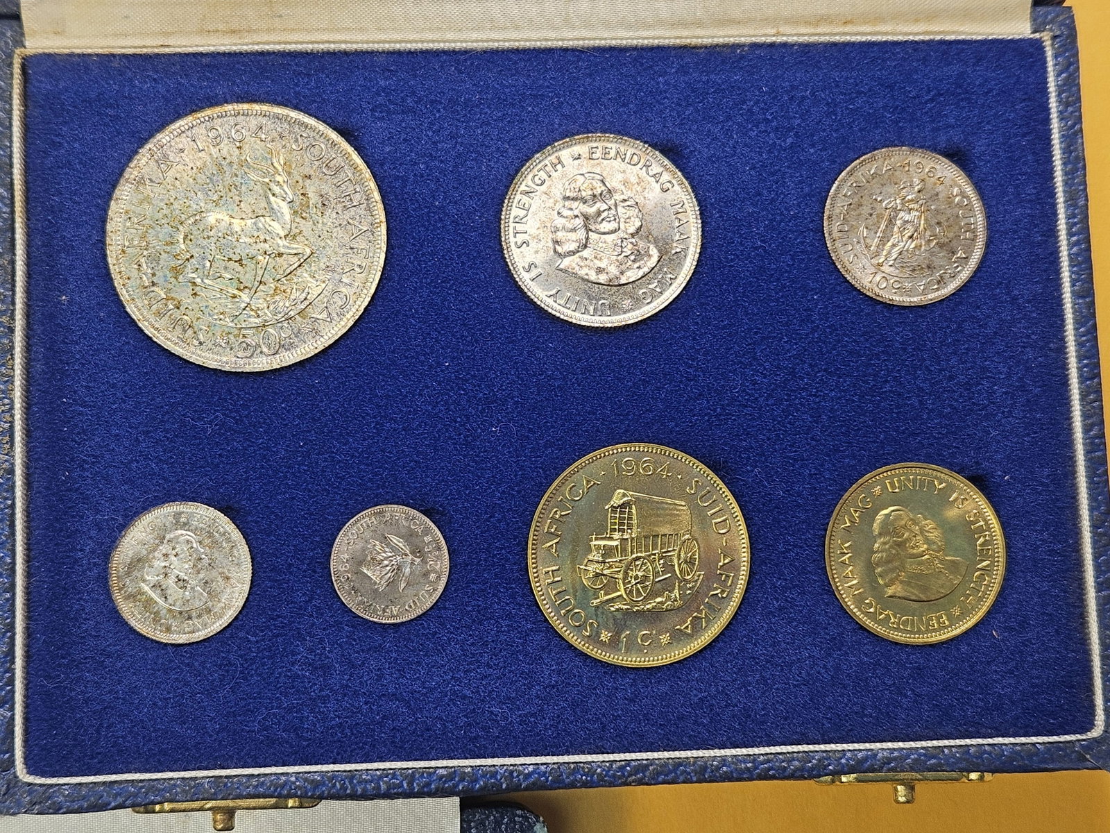 Three South African Silver Proof Sets - 4